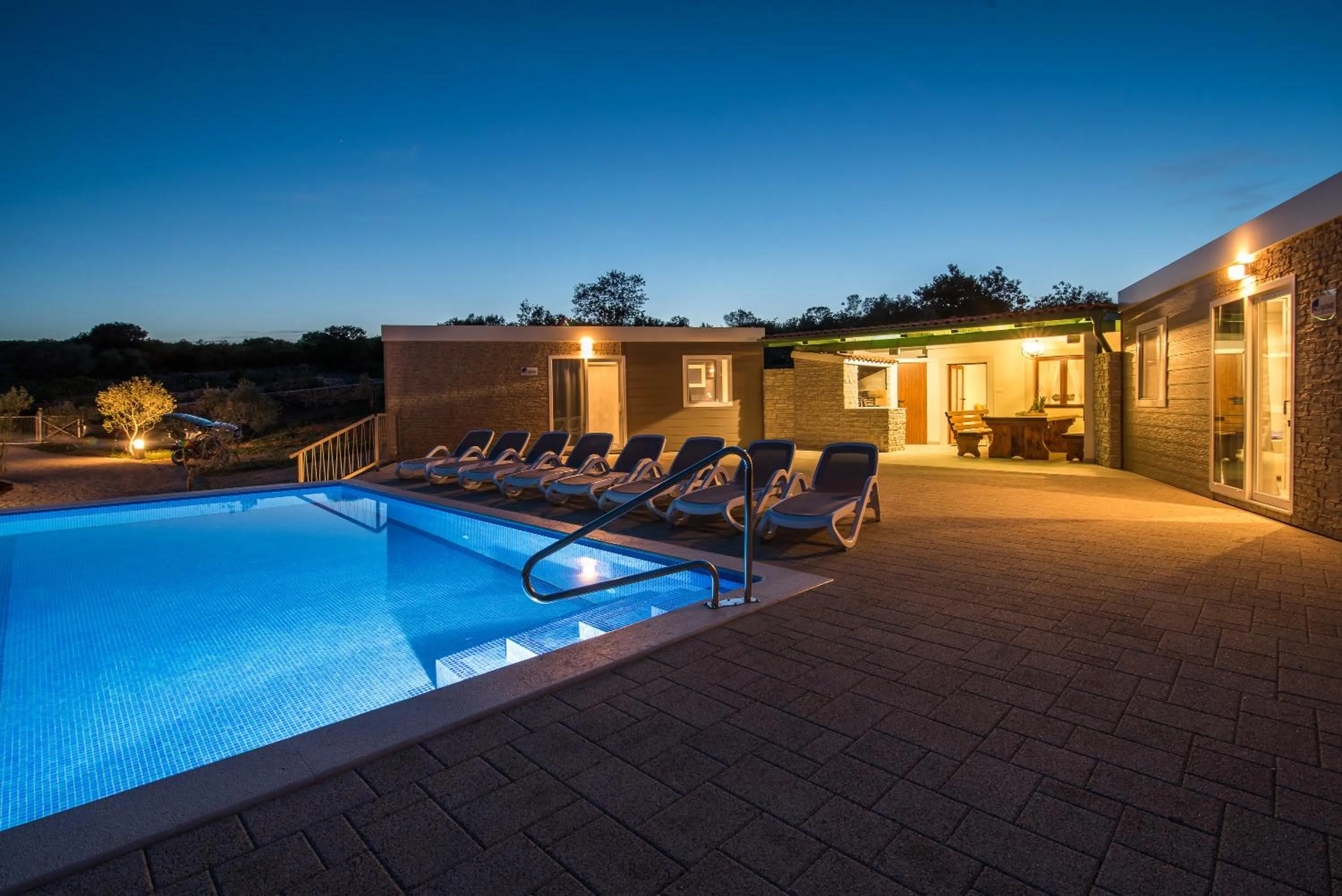 Sea view in Mobile Homes Residence Ulika