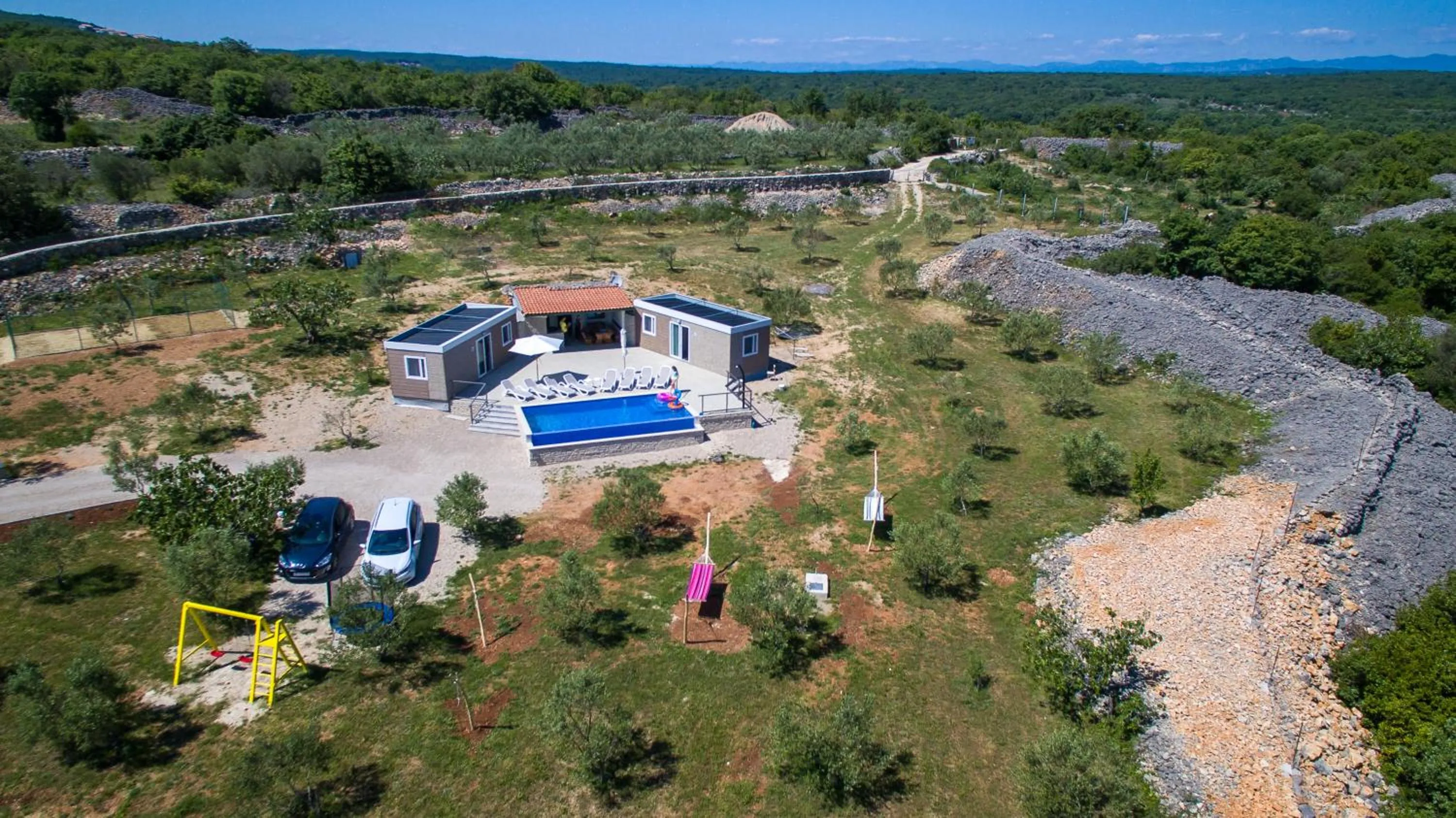 Bird's eye view in Mobile Homes Residence Ulika