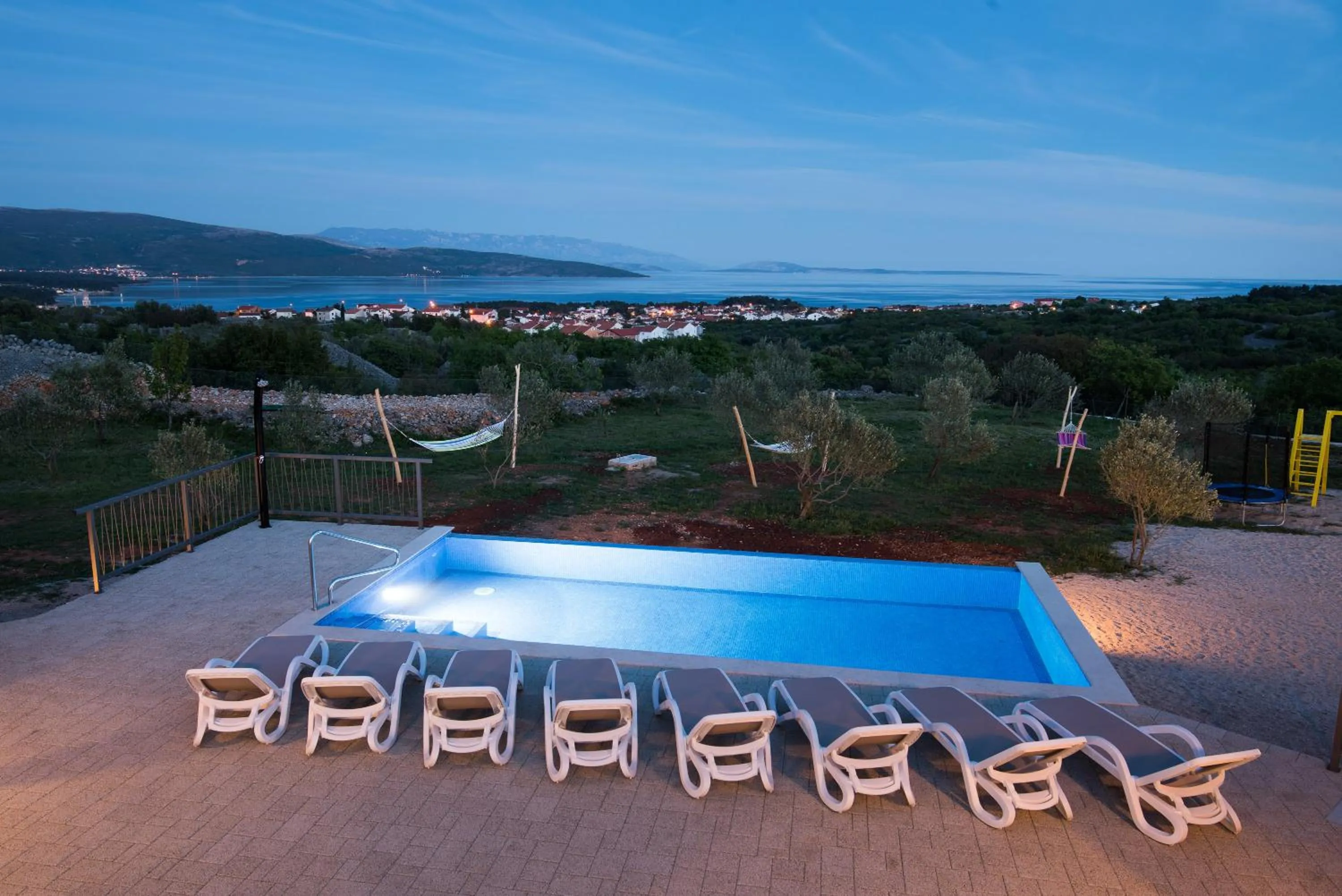 Sea view in Mobile Homes Residence Ulika