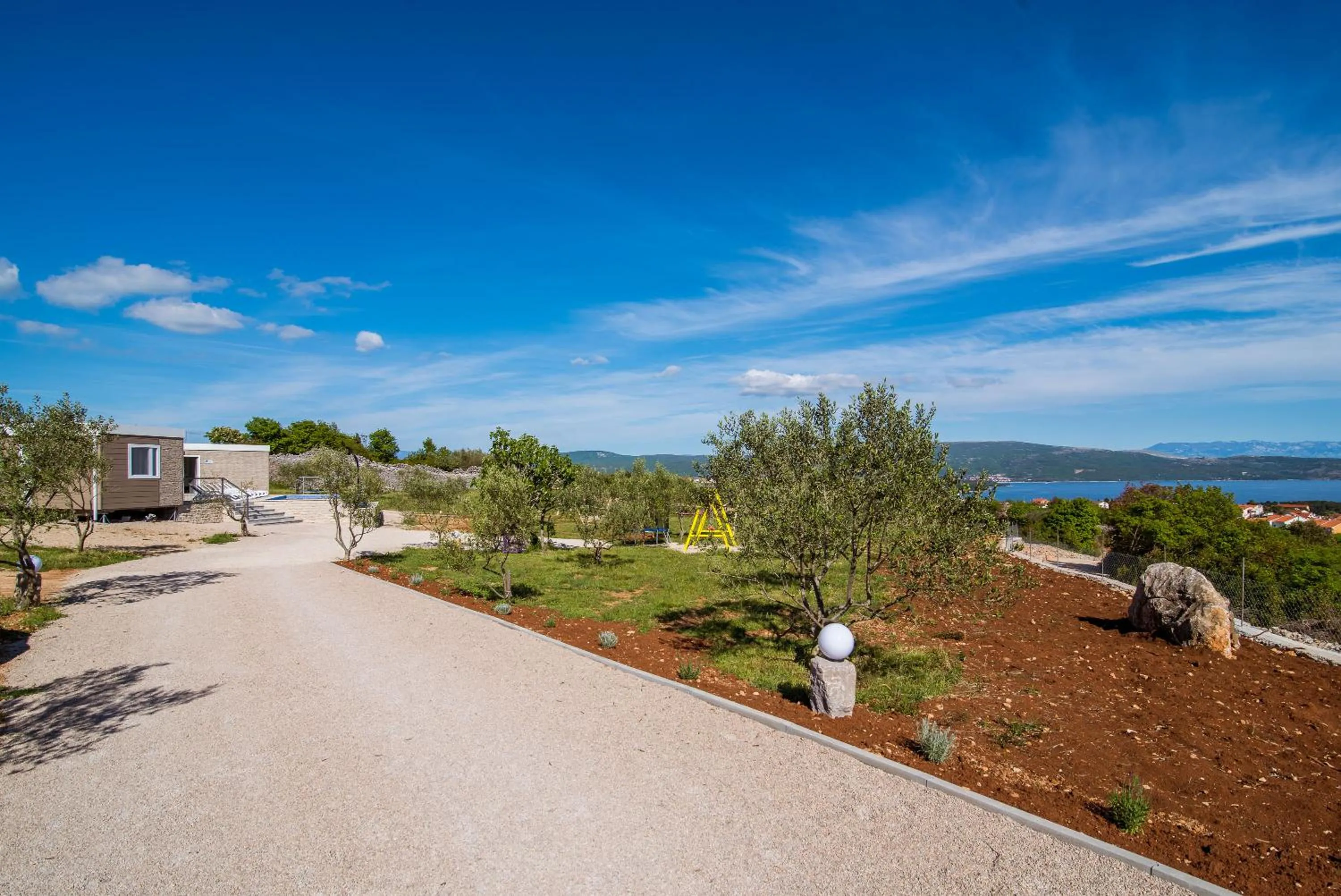Natural landscape in Mobile Homes Residence Ulika