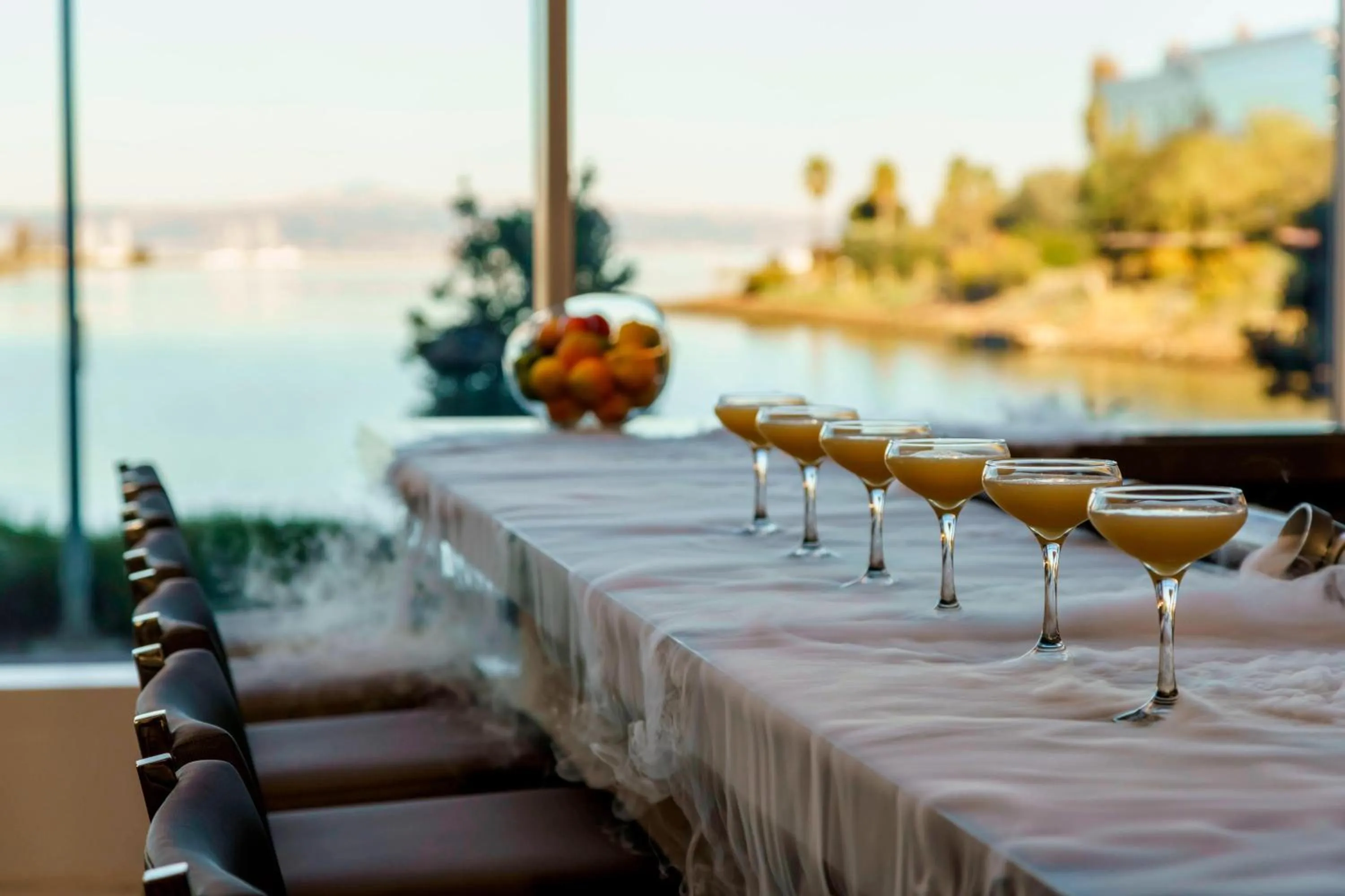 Lounge or bar in AC Hotel by Marriott San Francisco Airport/Oyster Point Waterfront