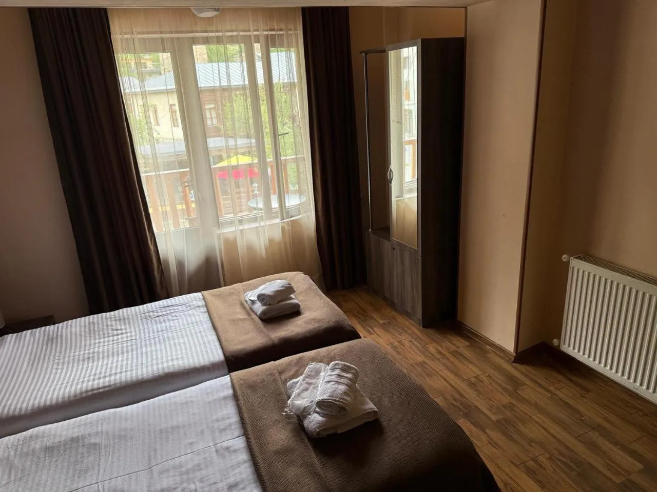 Bed in Hotel Svanseti