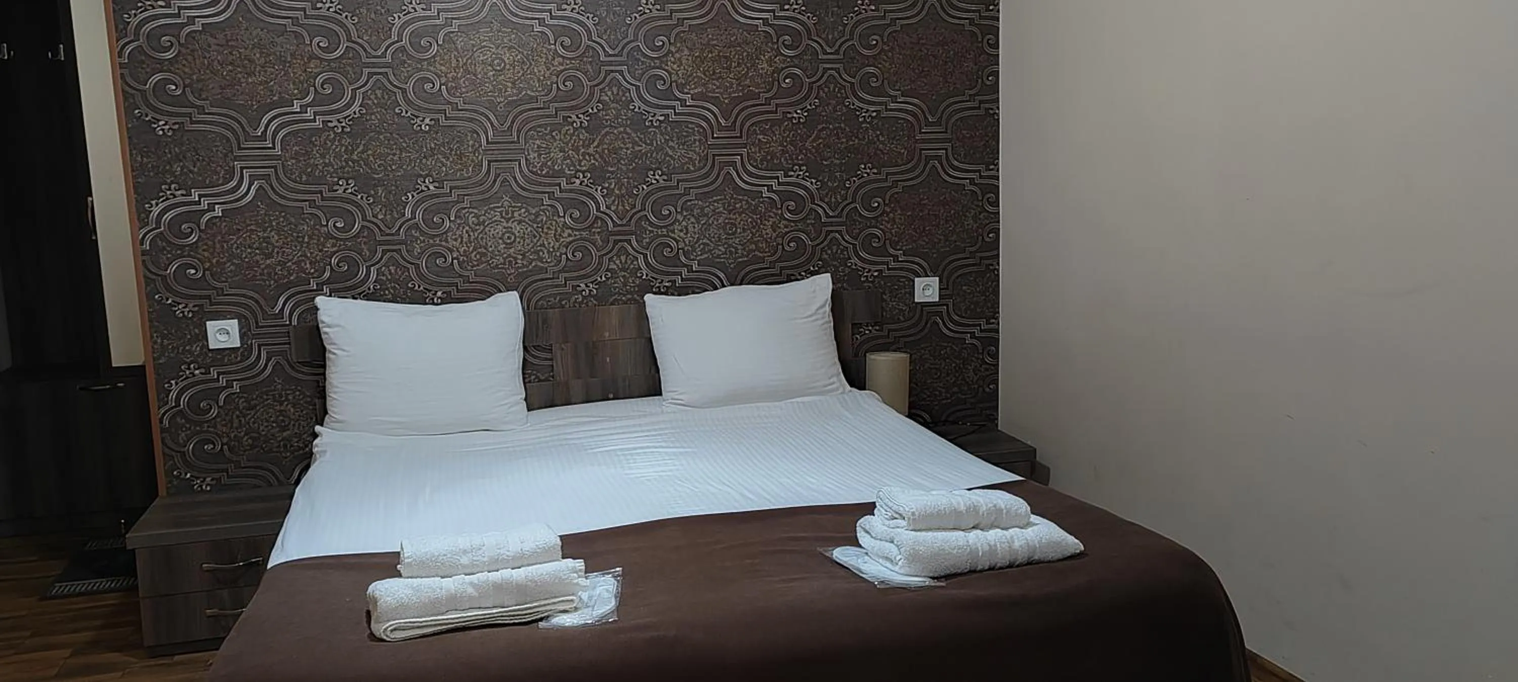 Bed in Hotel Svanseti