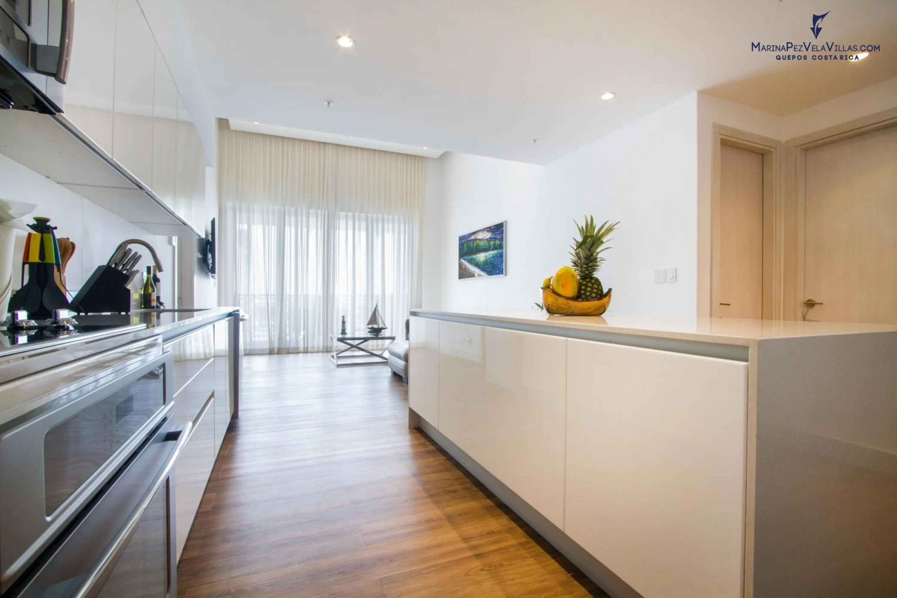 Kitchen or kitchenette in Las Villas Marina Pez Vela