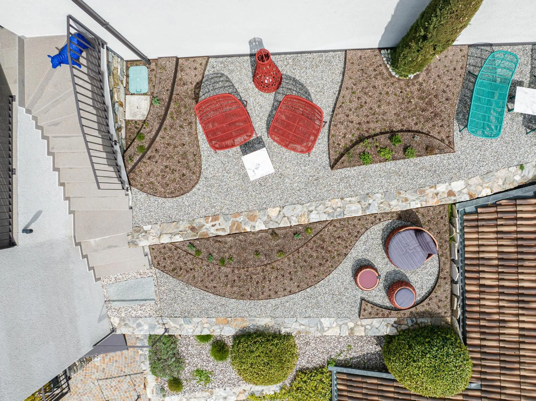 Garden in Paloria Apartments & Sport