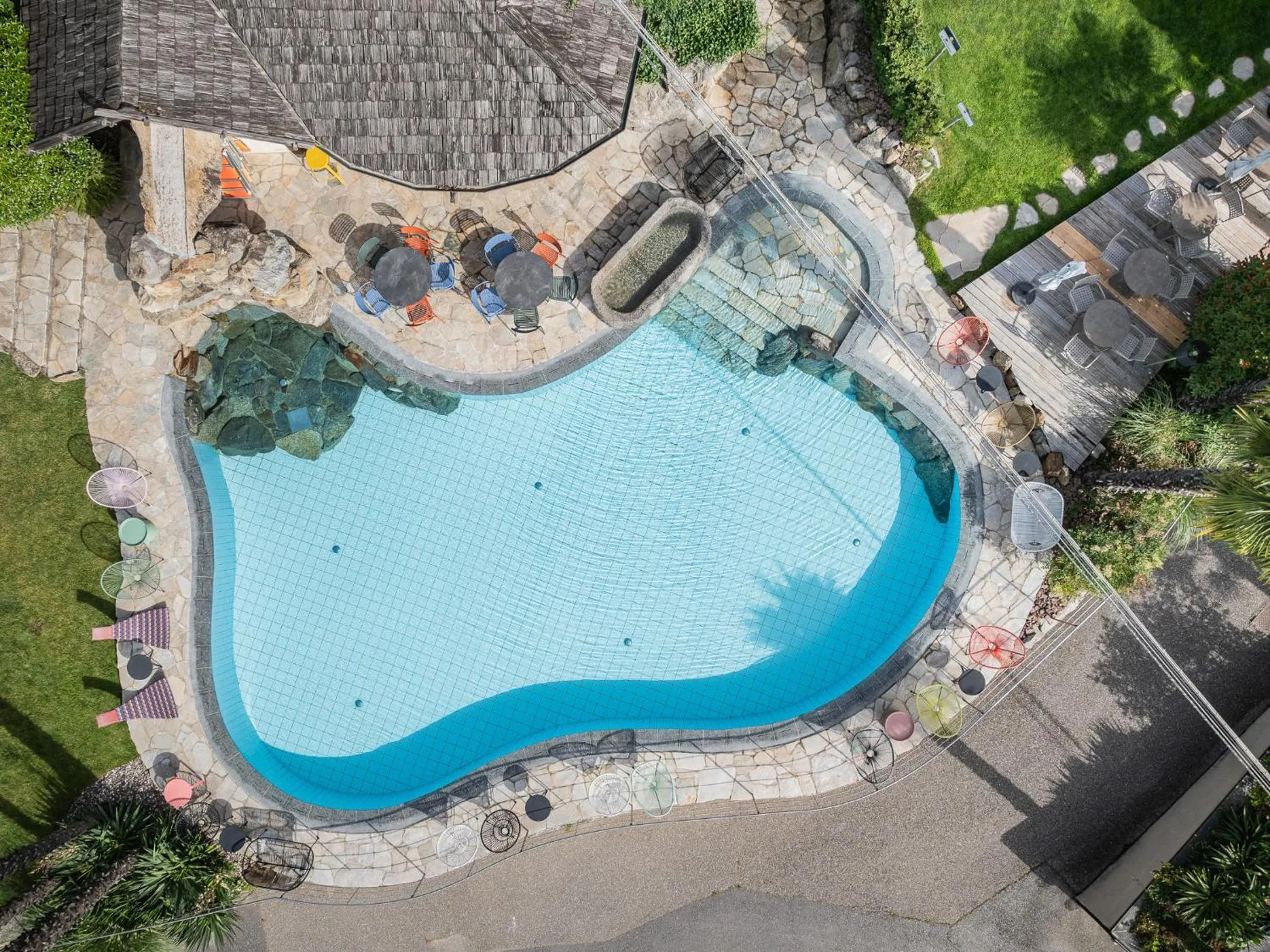 Bird's eye view in Paloria Apartments & Sport