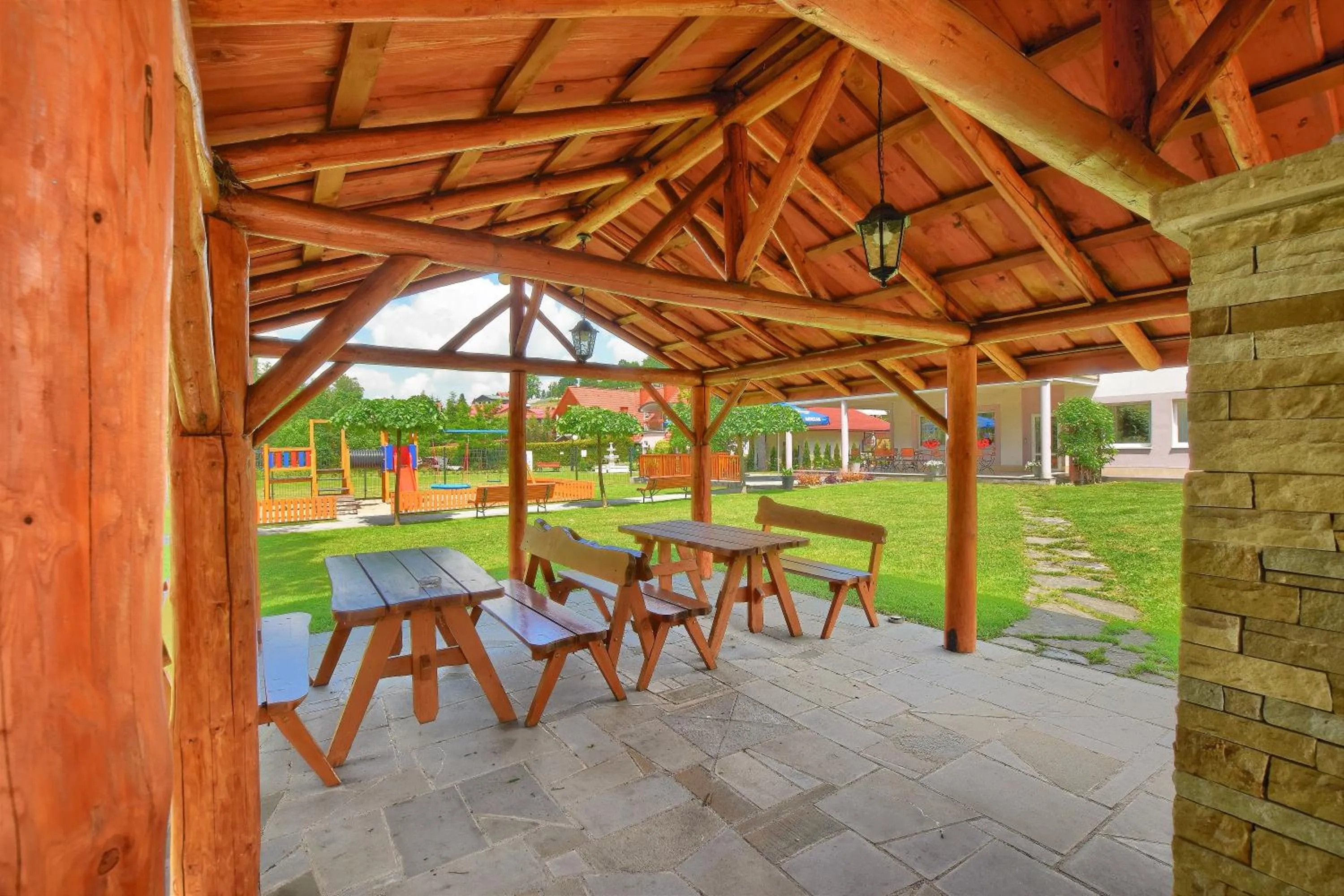 BBQ facilities in Willa Roma