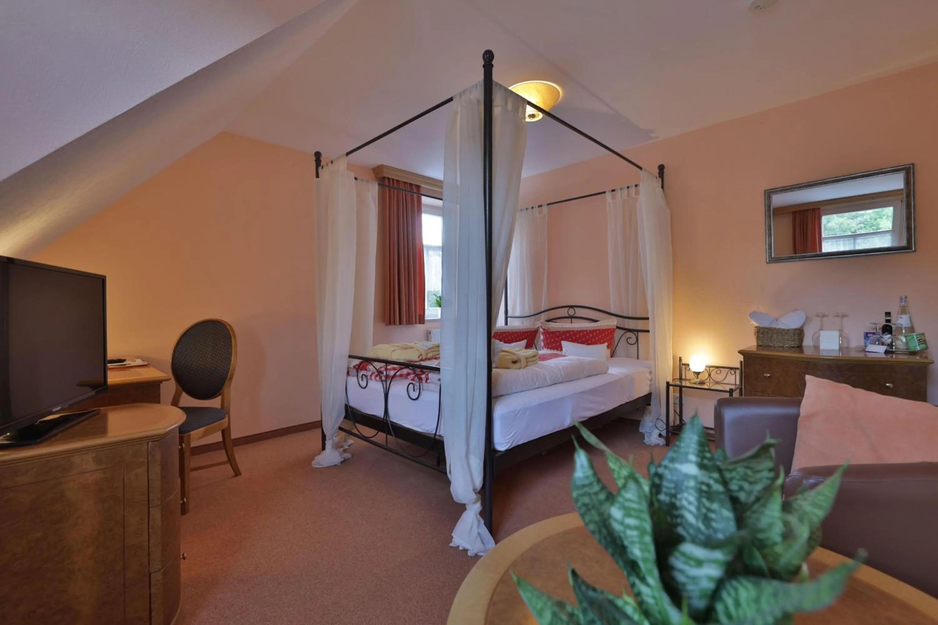 Bed in Hotel Hammermühle