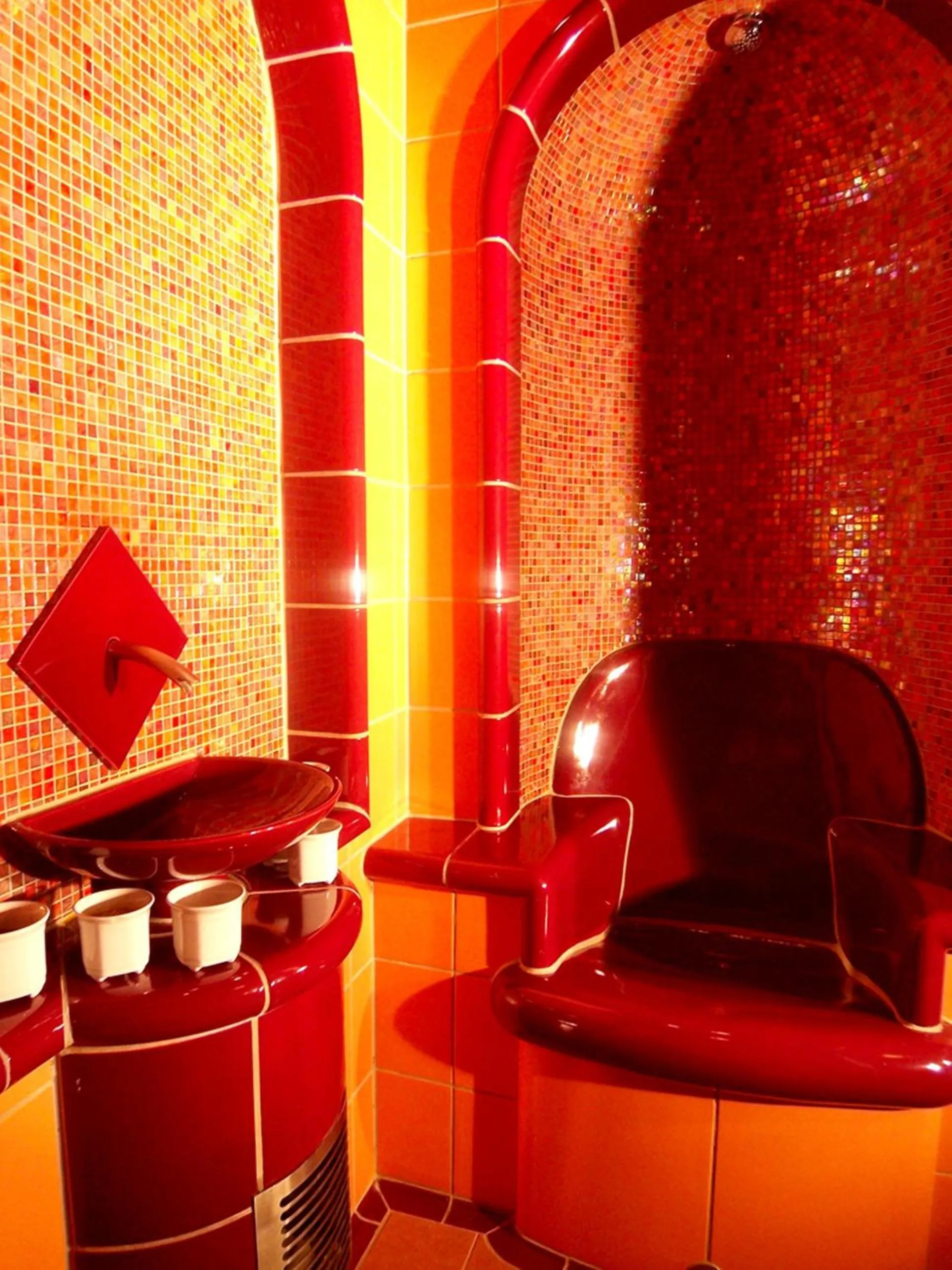 Steam room in Hotel Hammermühle