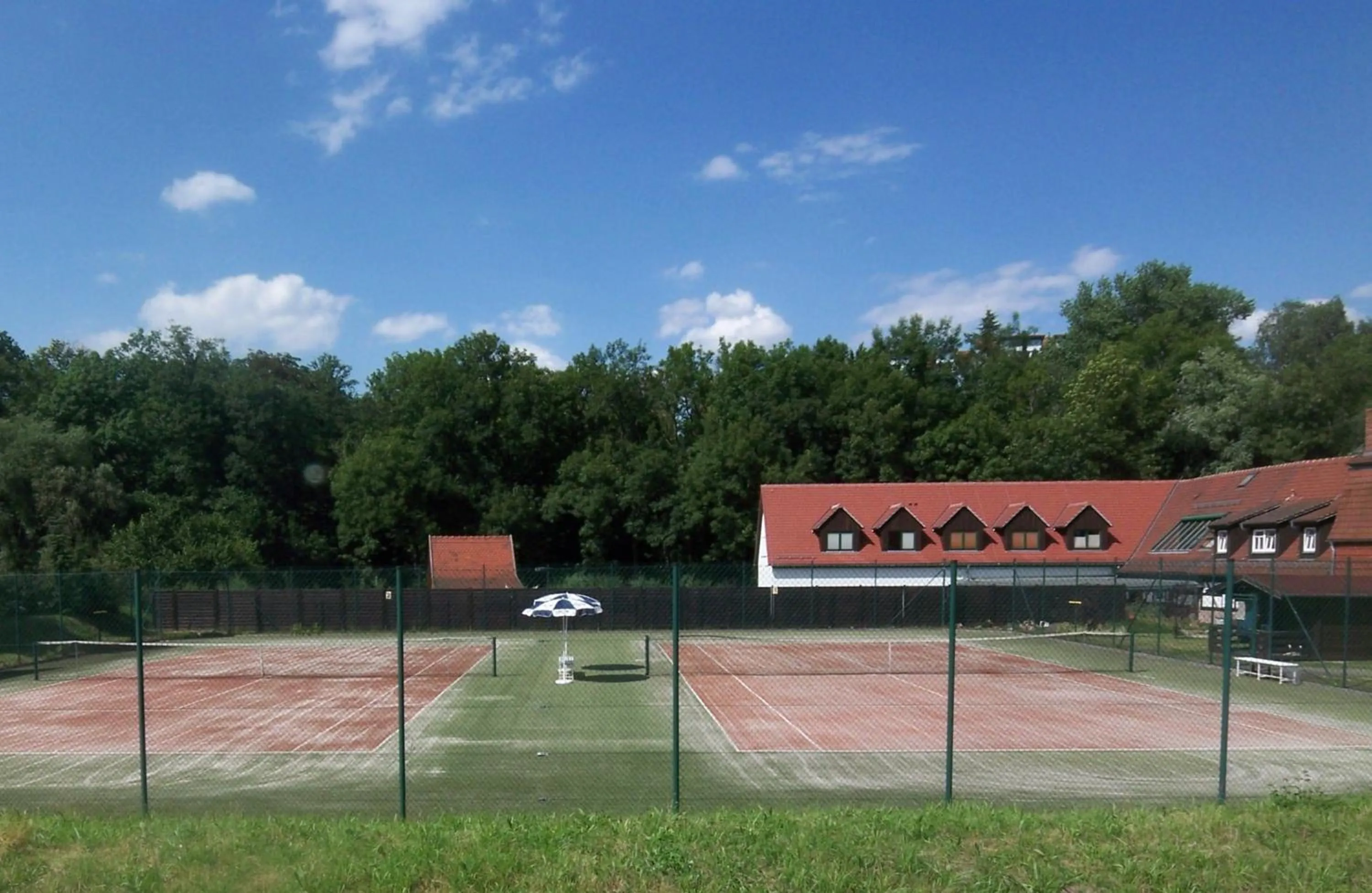 Tennis court in Hotel Hammermühle