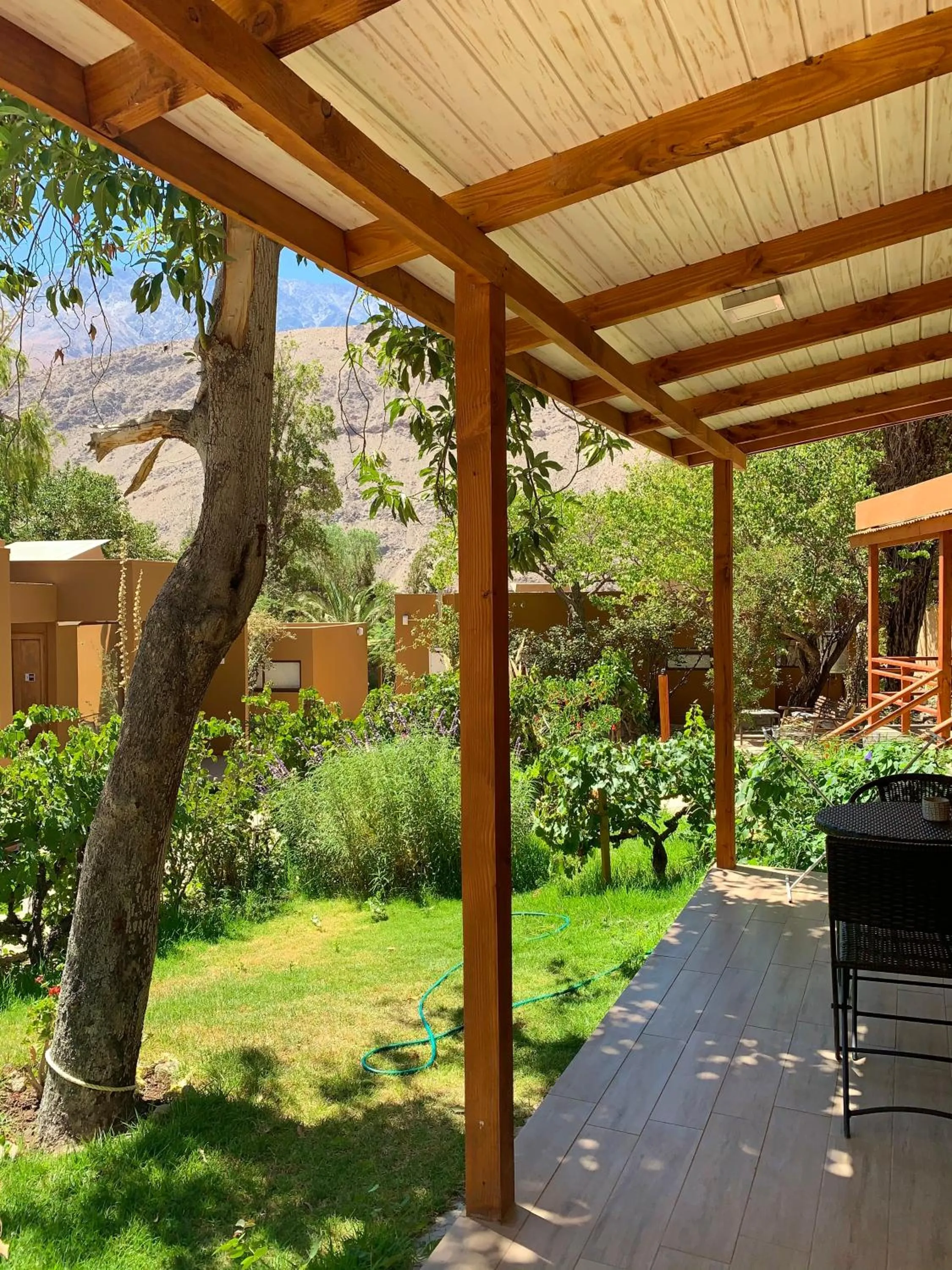 Patio in Hotel El Tesoro de Elqui