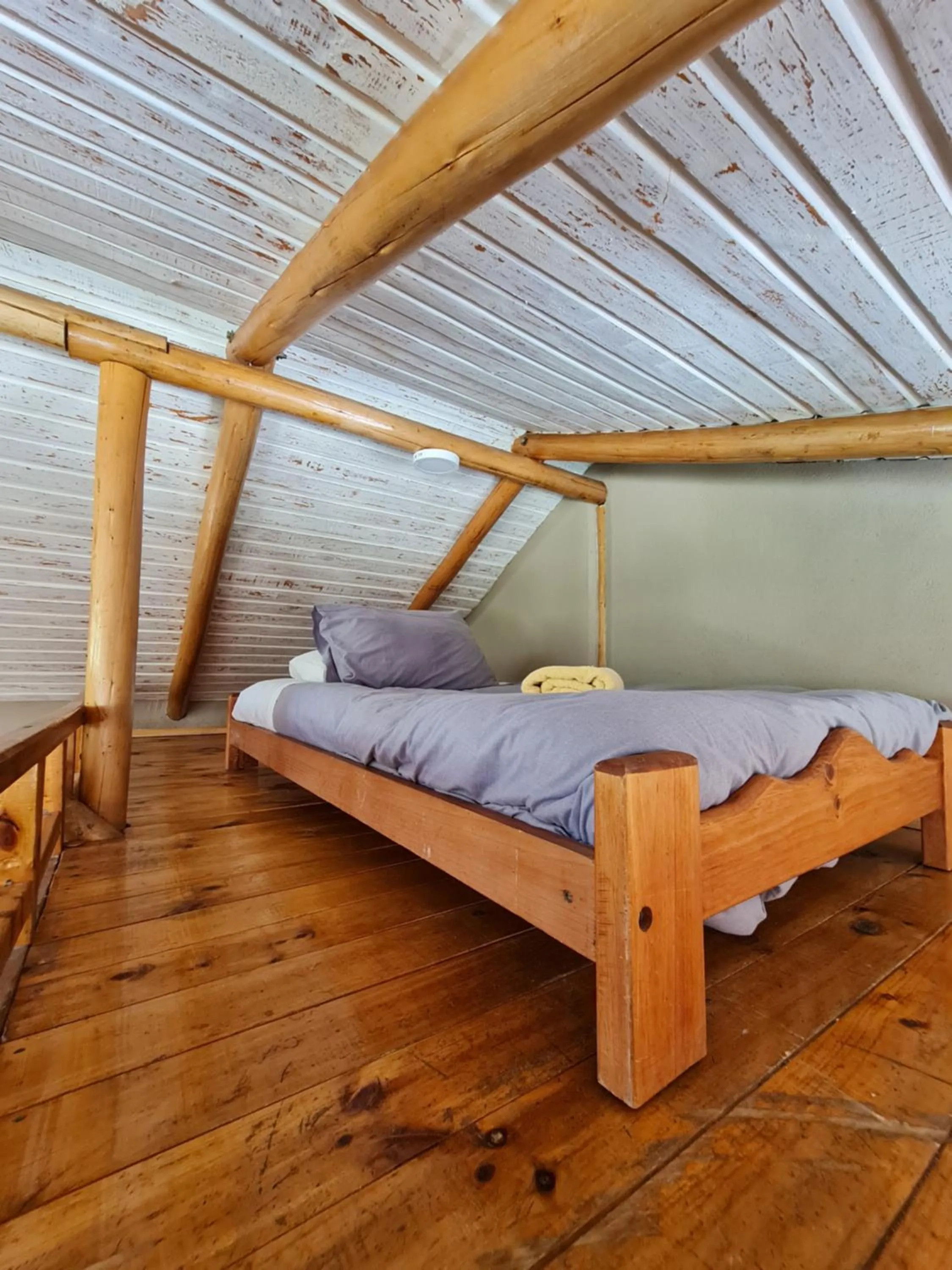 Bed in Hotel El Tesoro de Elqui