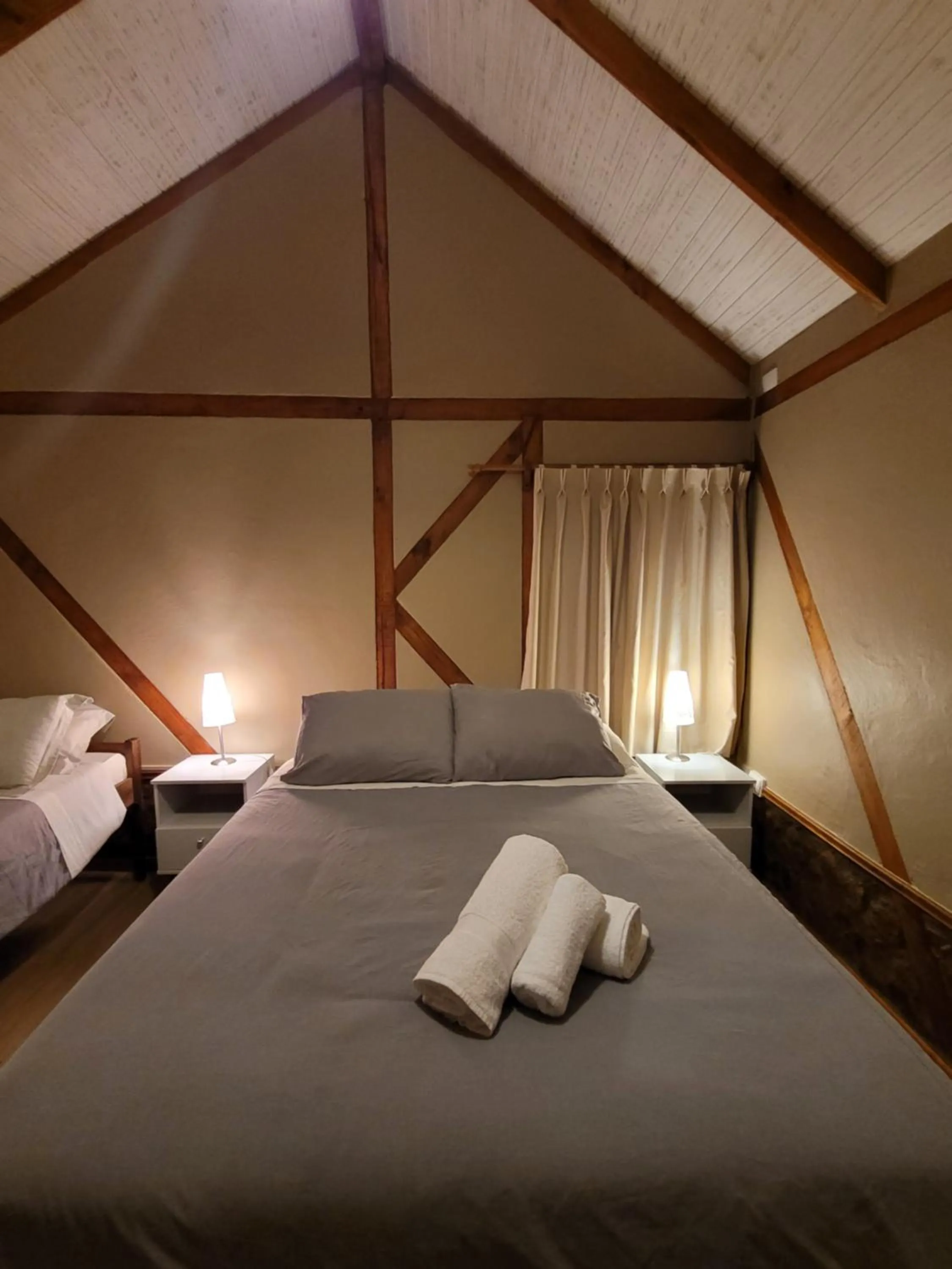 Bed in Hotel El Tesoro de Elqui