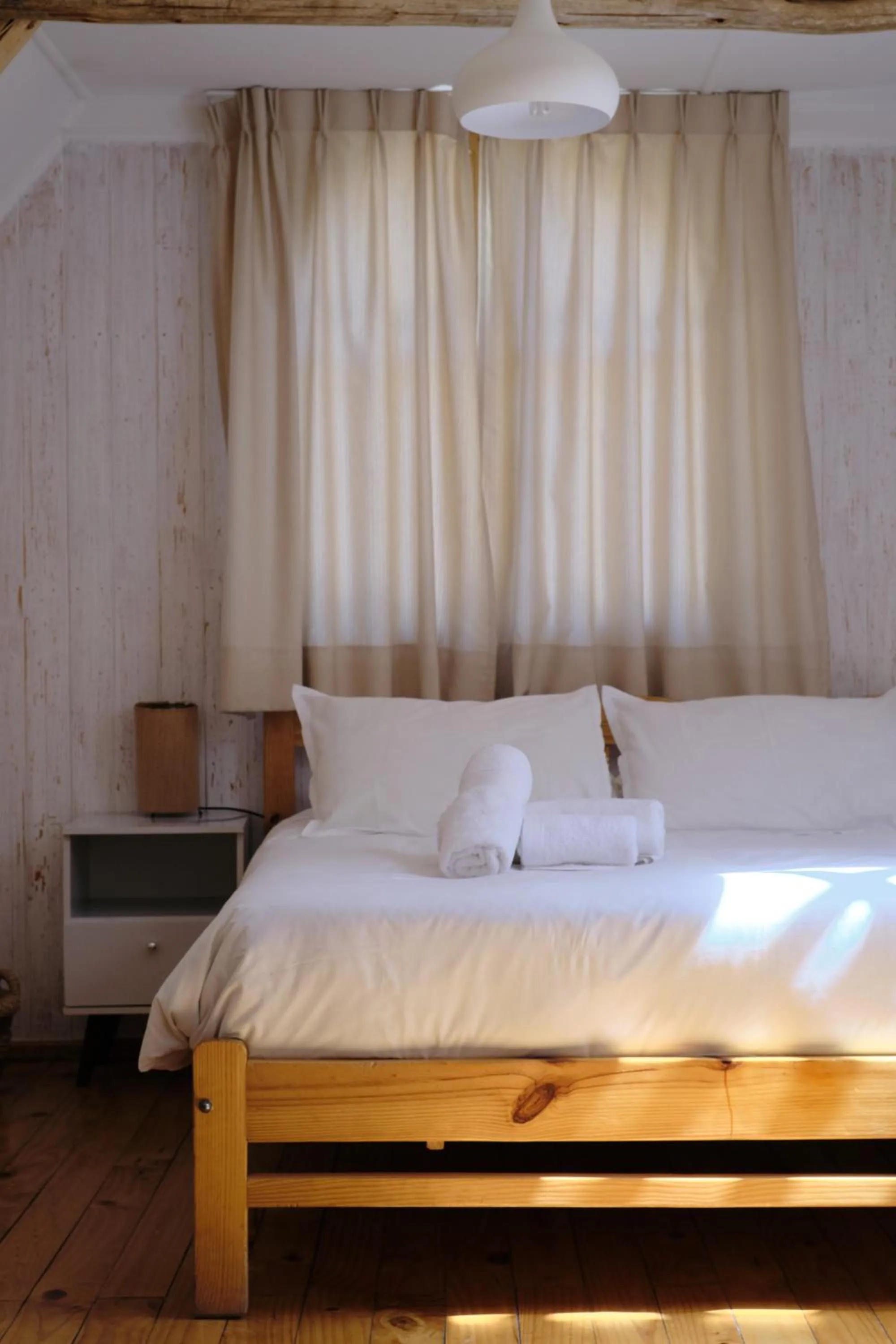 Bed in Hotel El Tesoro de Elqui