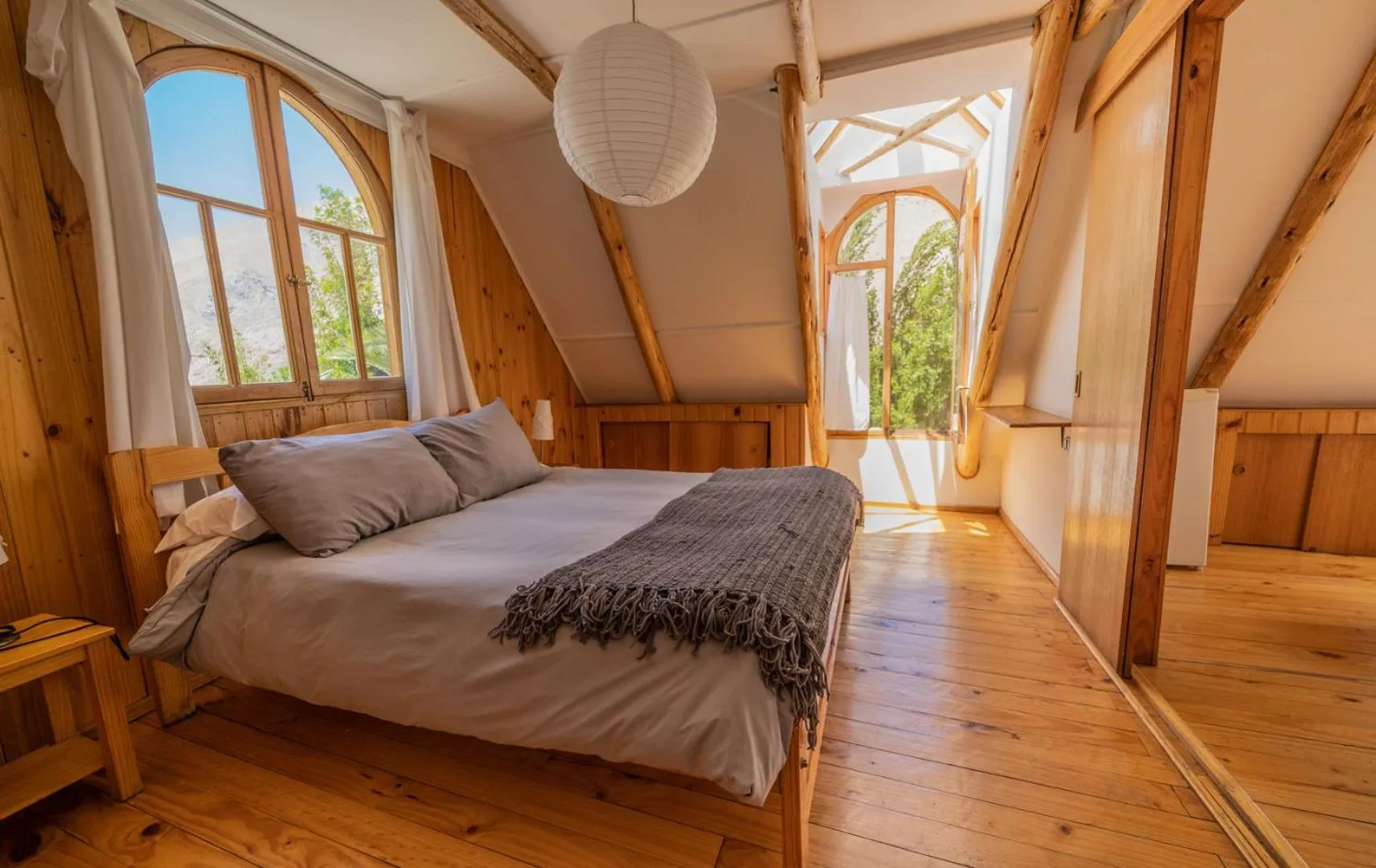 Bedroom, Bed in Hotel El Tesoro de Elqui