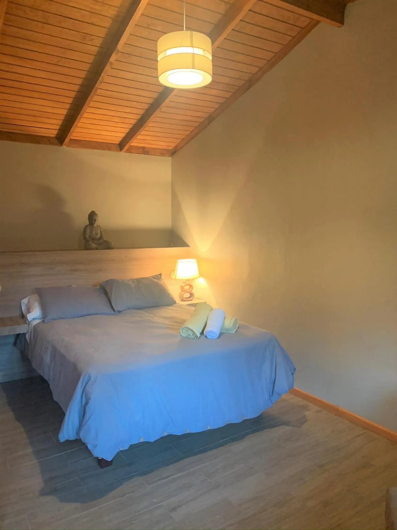 Bed in Hotel El Tesoro de Elqui