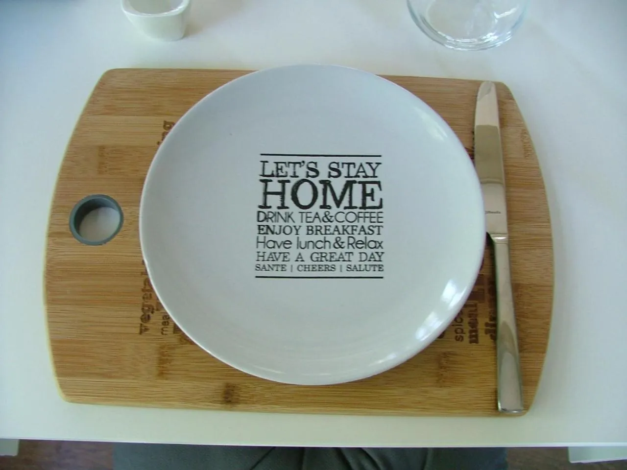 Decorative detail in B&B Saense huisje