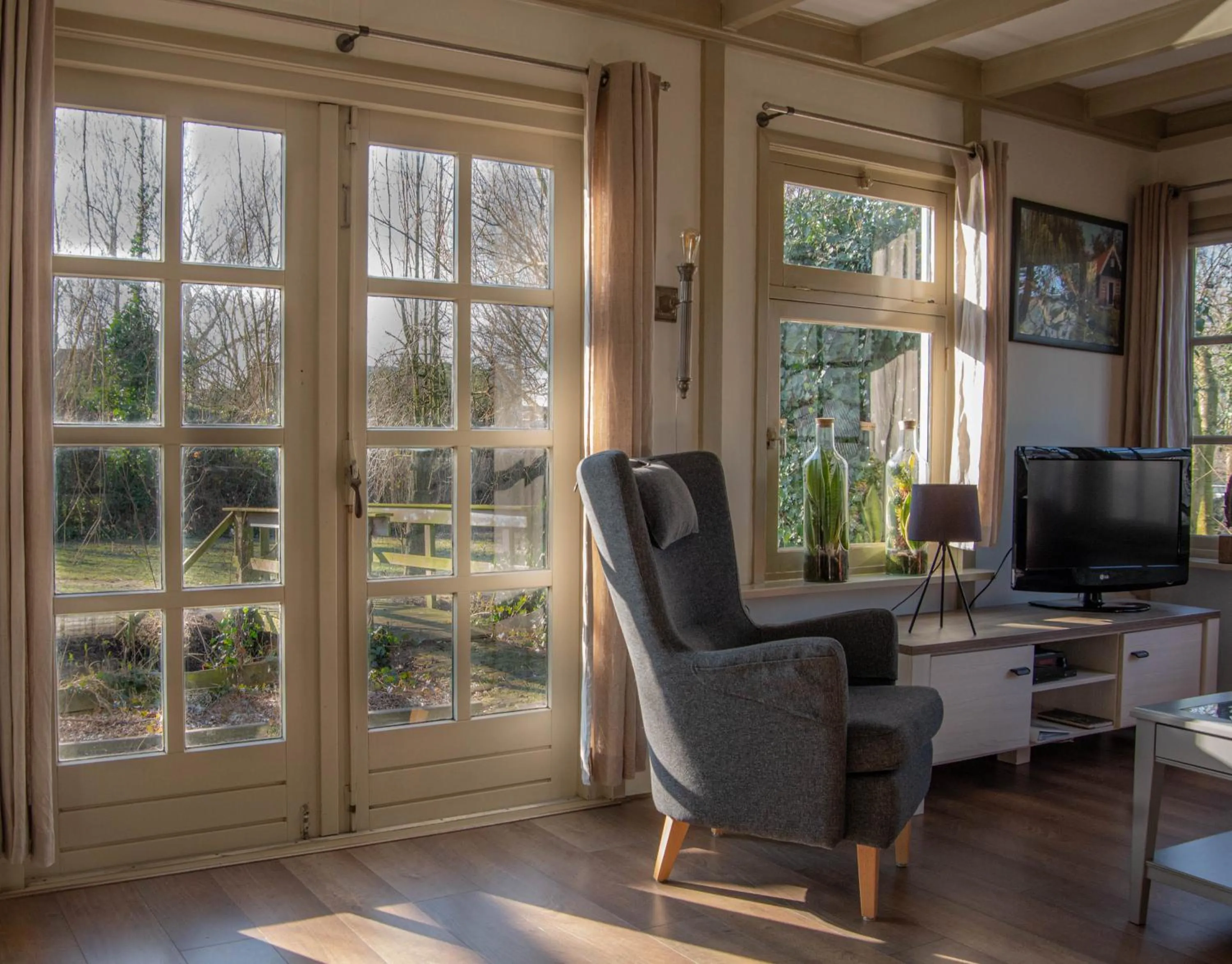 View (from property/room) in B&B Saense huisje