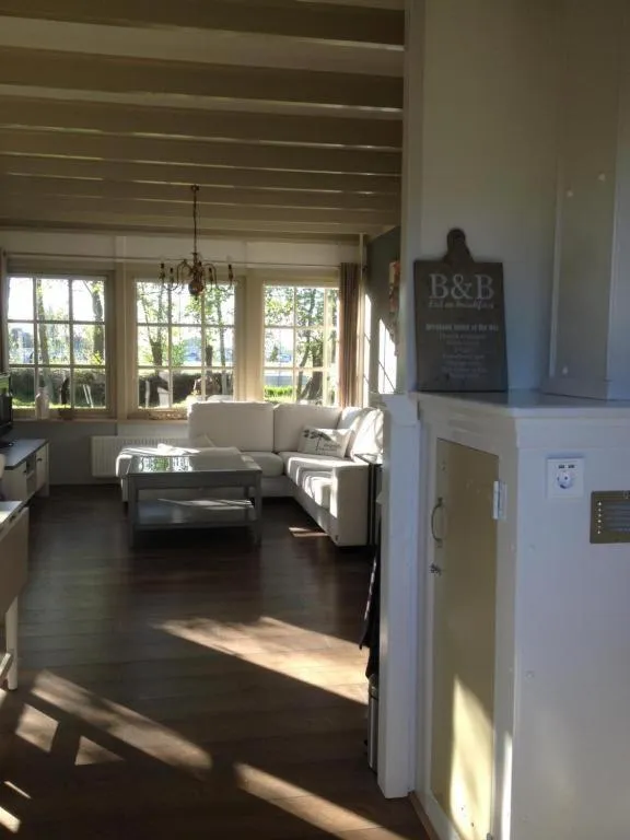 Seating area in B&B Saense huisje