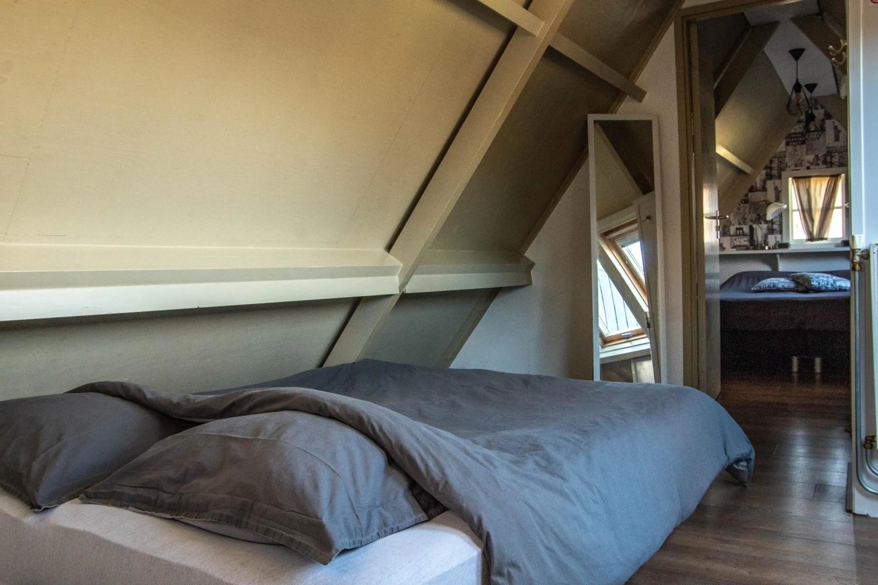 Bedroom, Bed in B&B Saense huisje