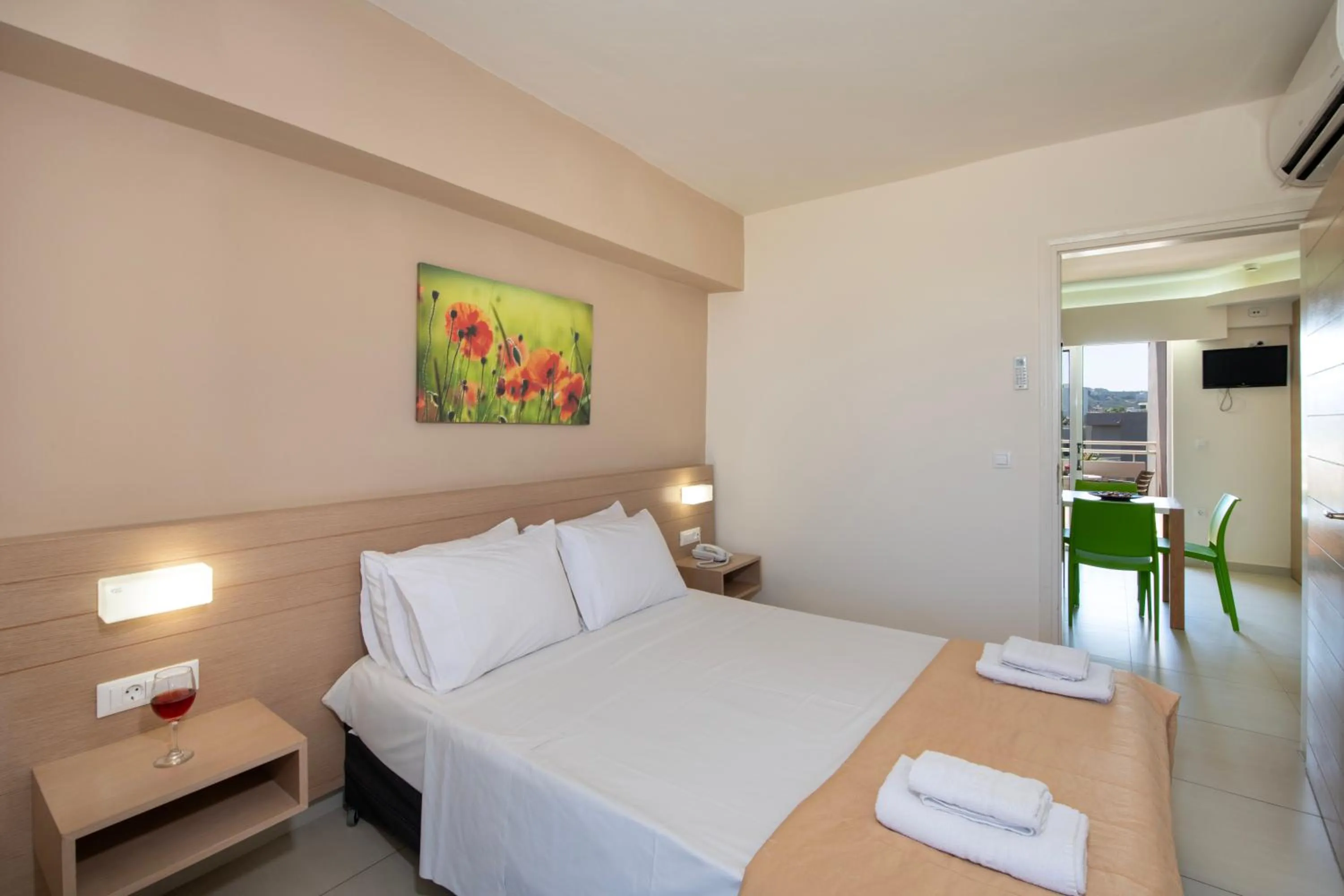 Bed in Atrion Resort Hotel