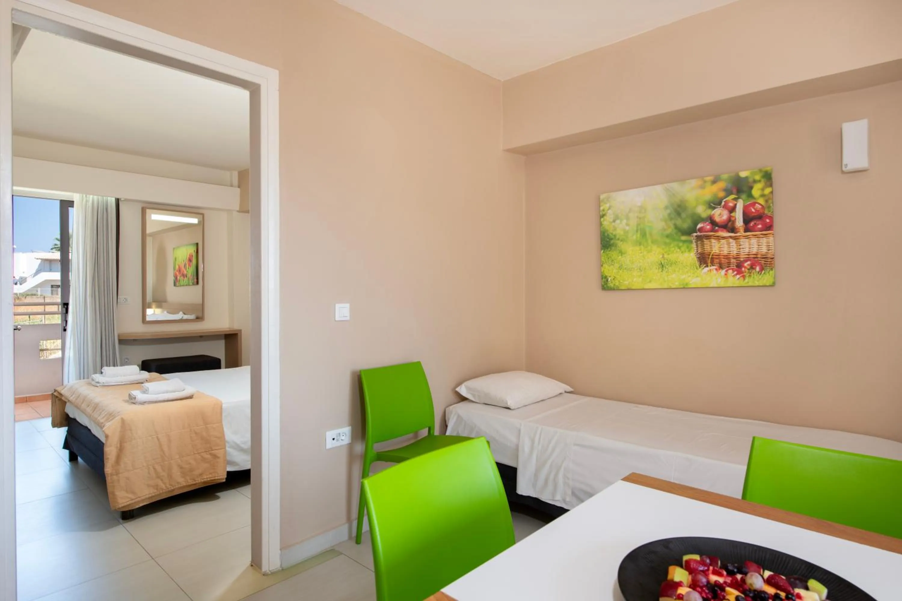 Bed in Atrion Resort Hotel