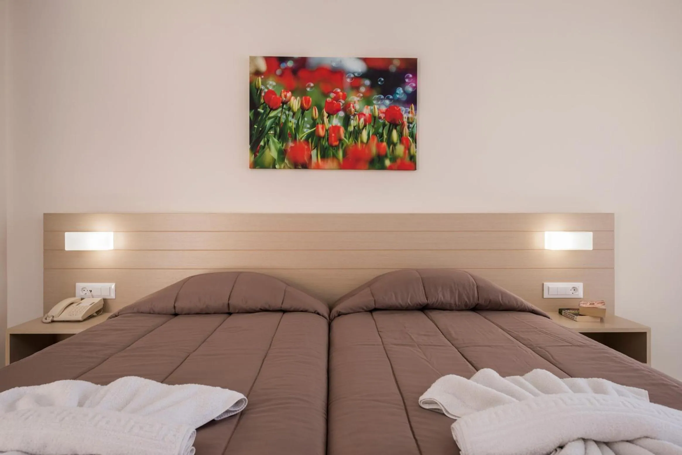 Bed in Atrion Resort Hotel