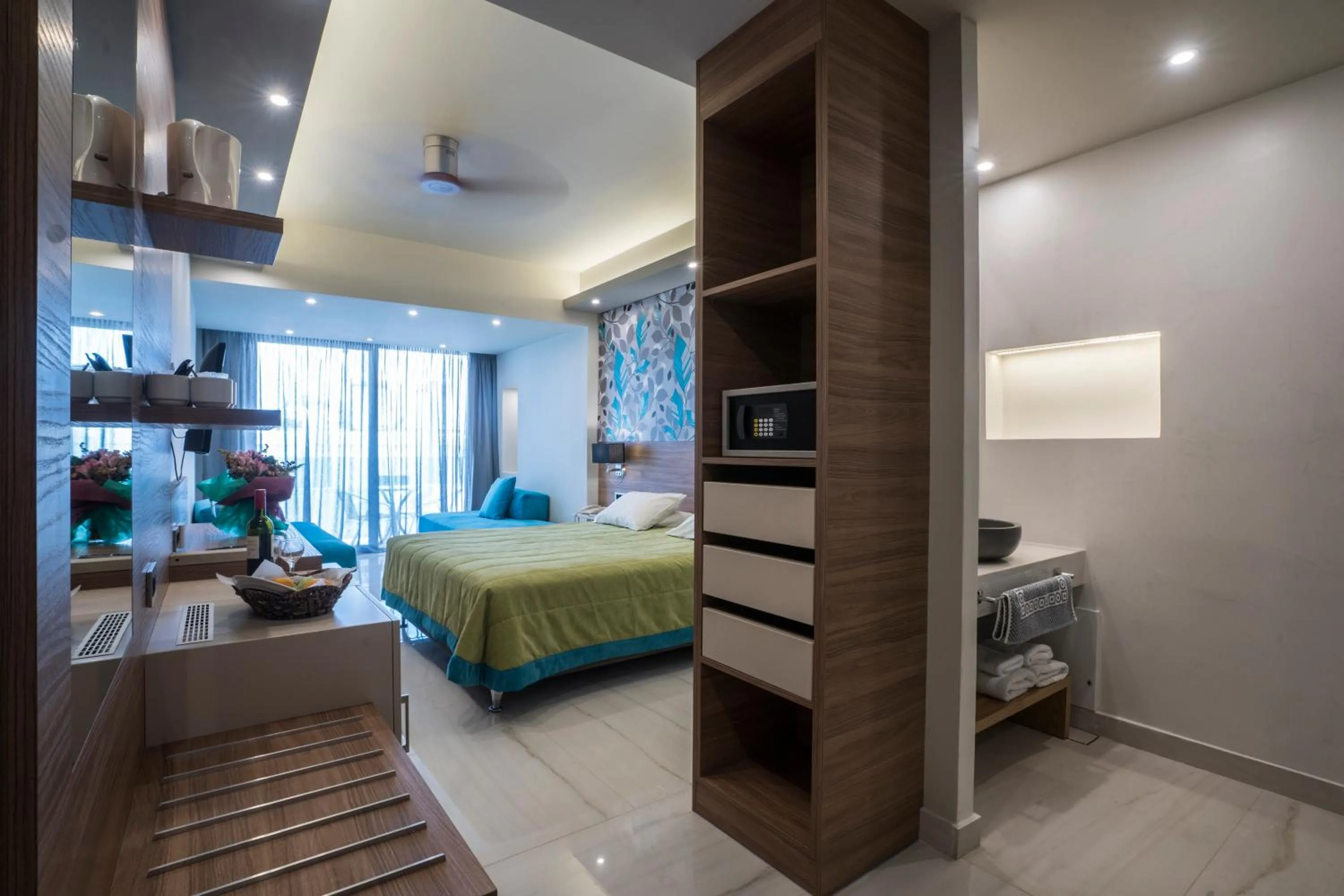 Bed in Atrion Resort Hotel