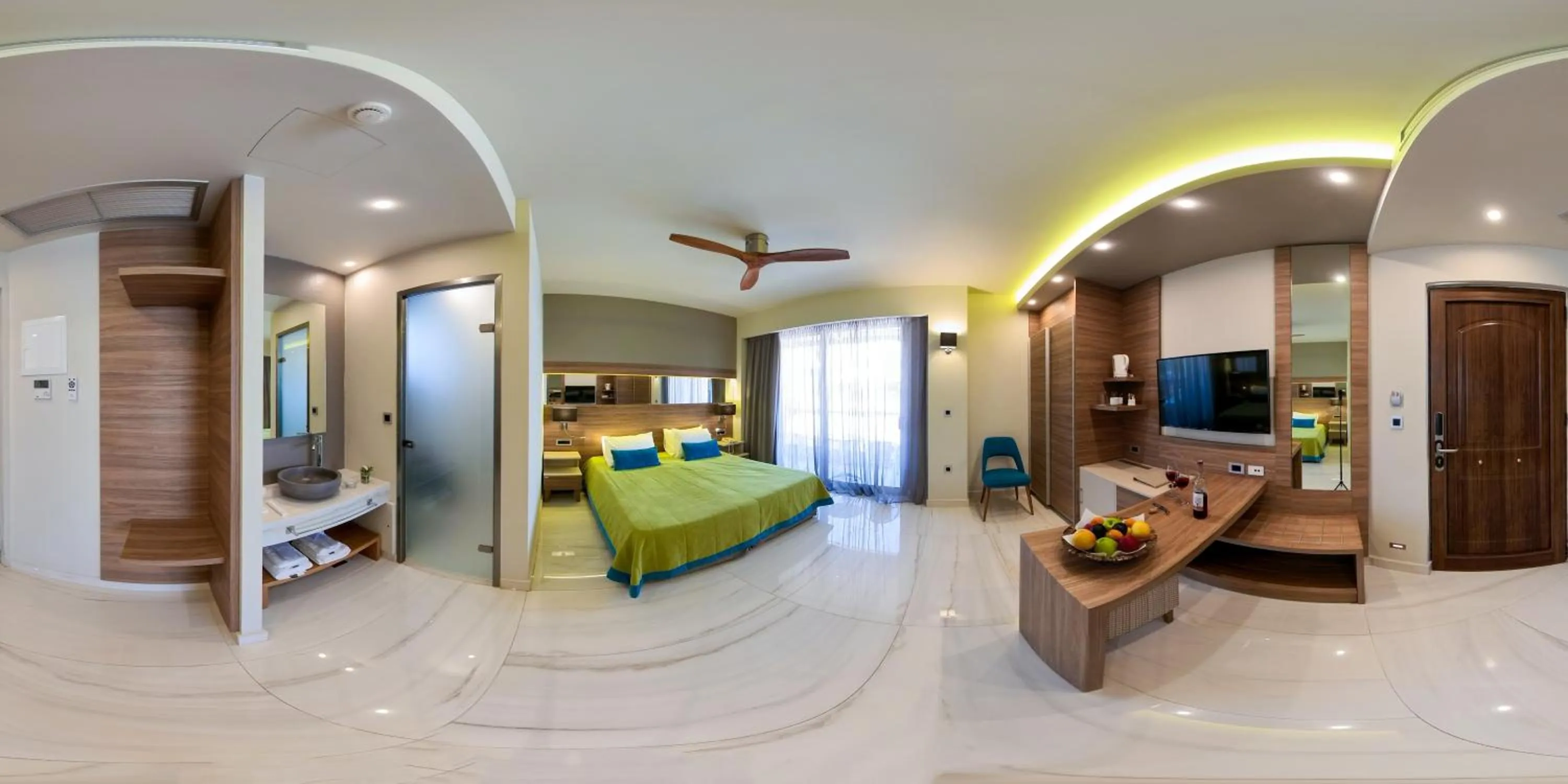 Bed in Atrion Resort Hotel