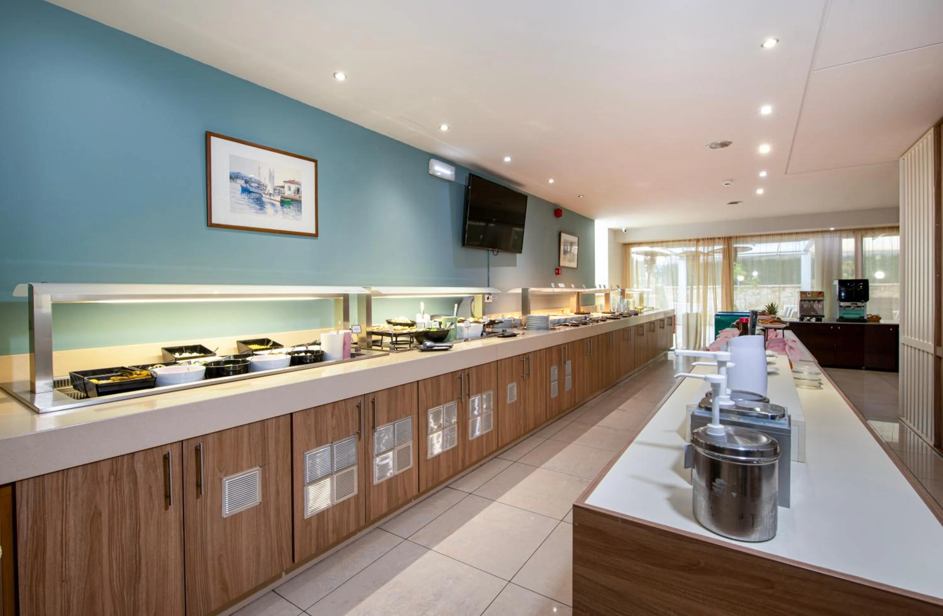 Buffet breakfast in Atrion Resort Hotel