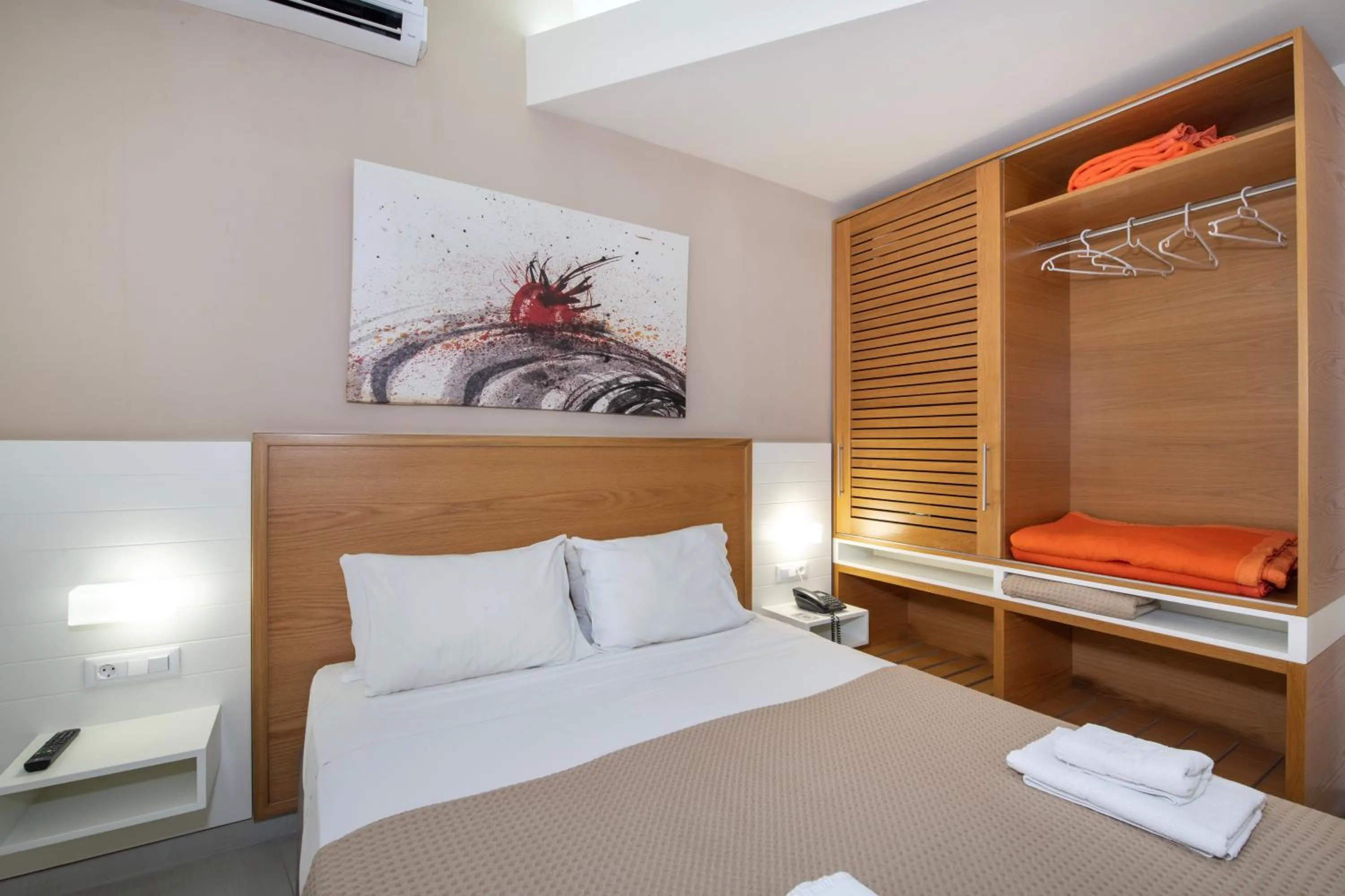 Bed in Atrion Resort Hotel