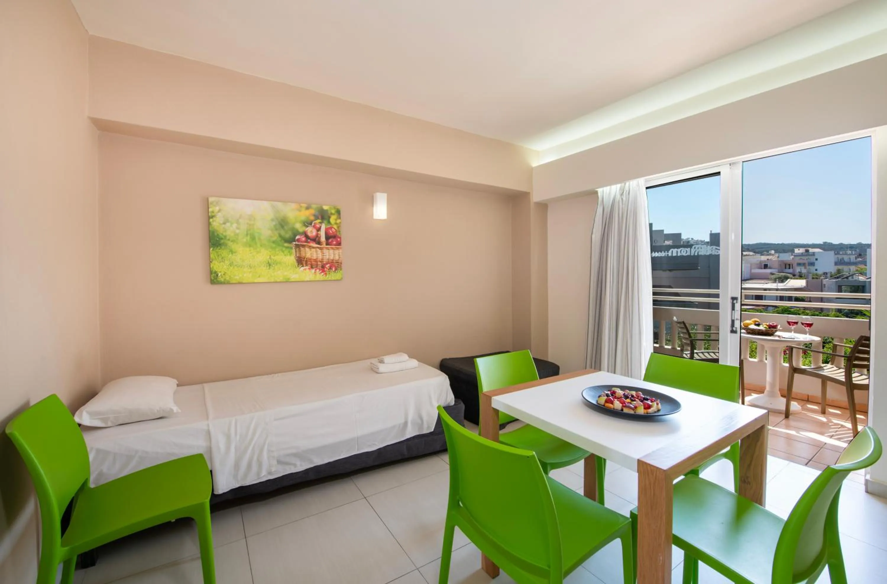 Bed in Atrion Resort Hotel