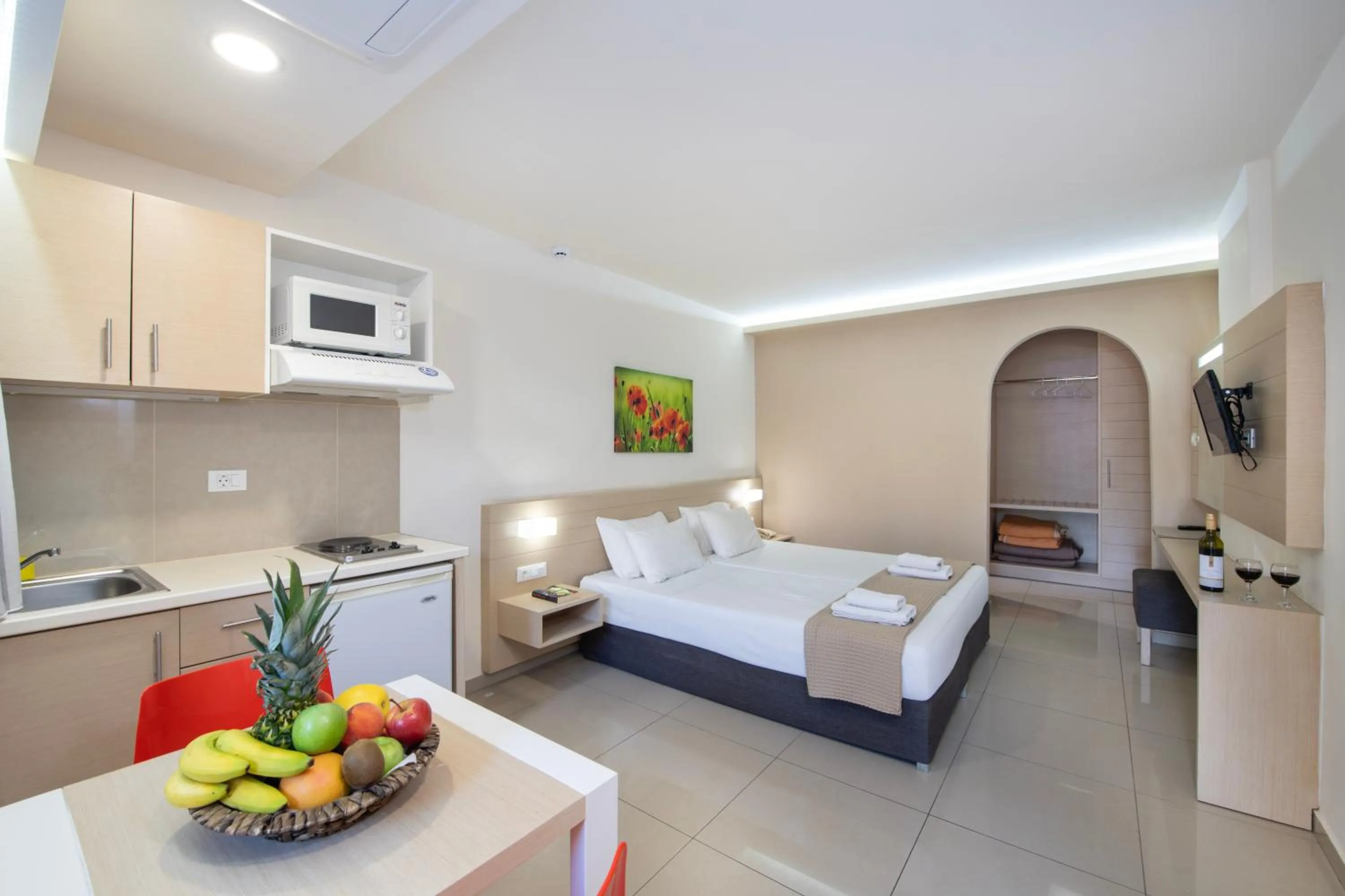 Bed in Atrion Resort Hotel