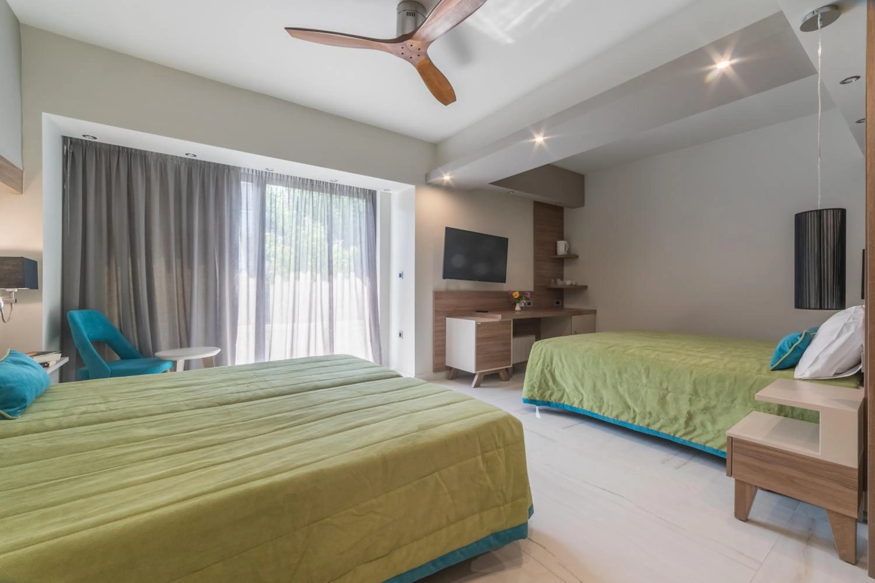 Bed in Atrion Resort Hotel