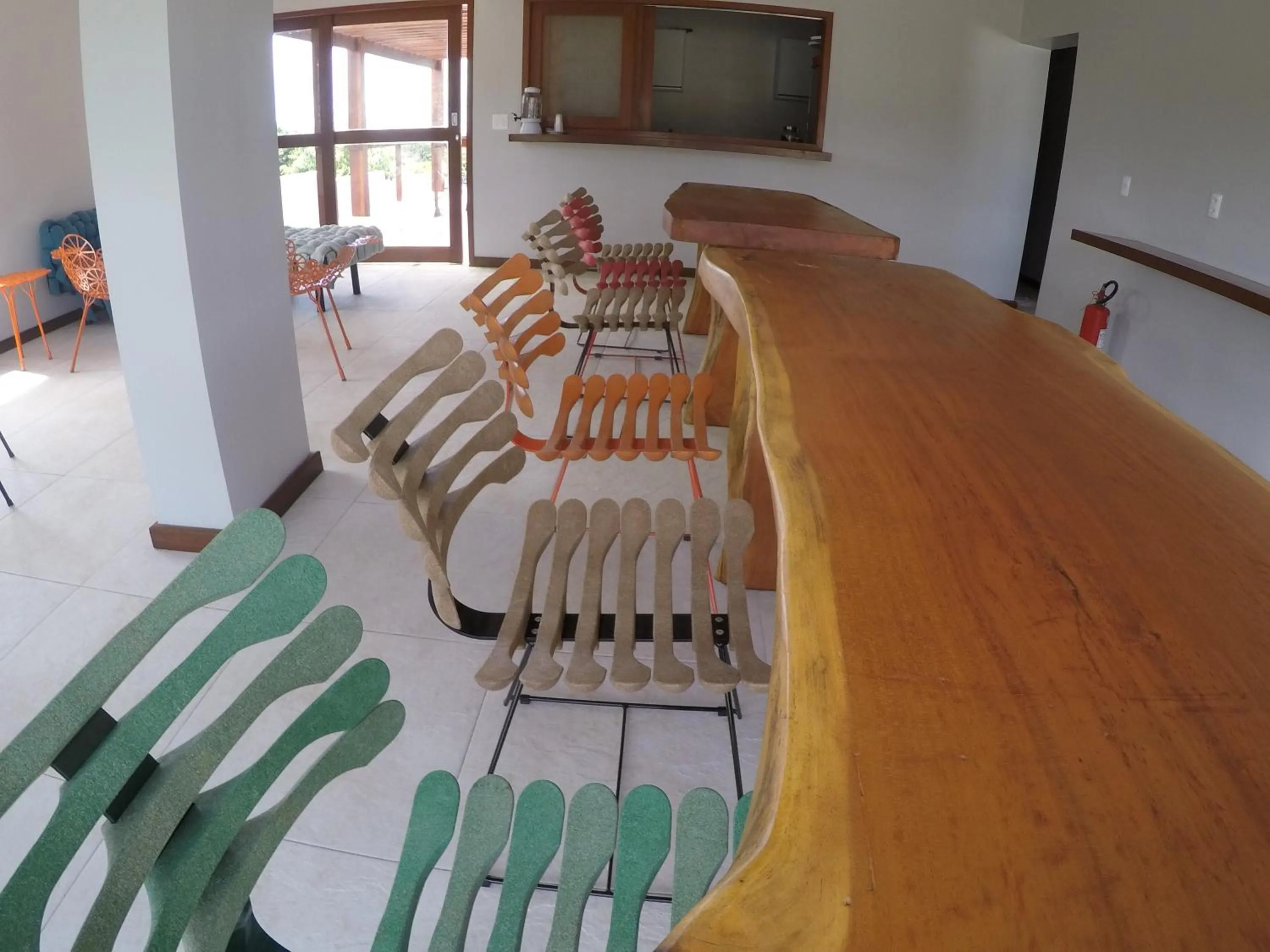 Area and facilities in Pousada Nascer do Sol