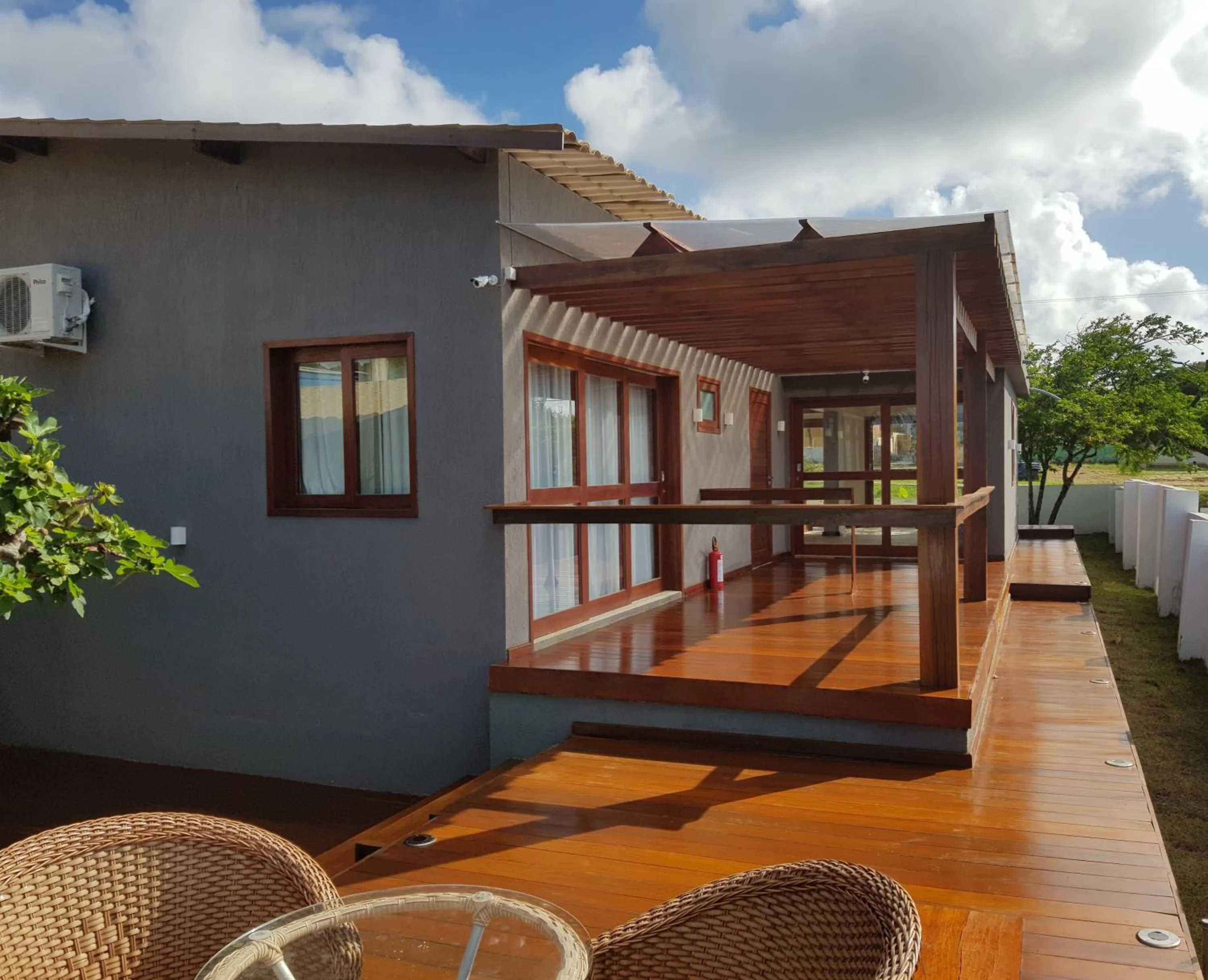 Patio in Pousada Nascer do Sol