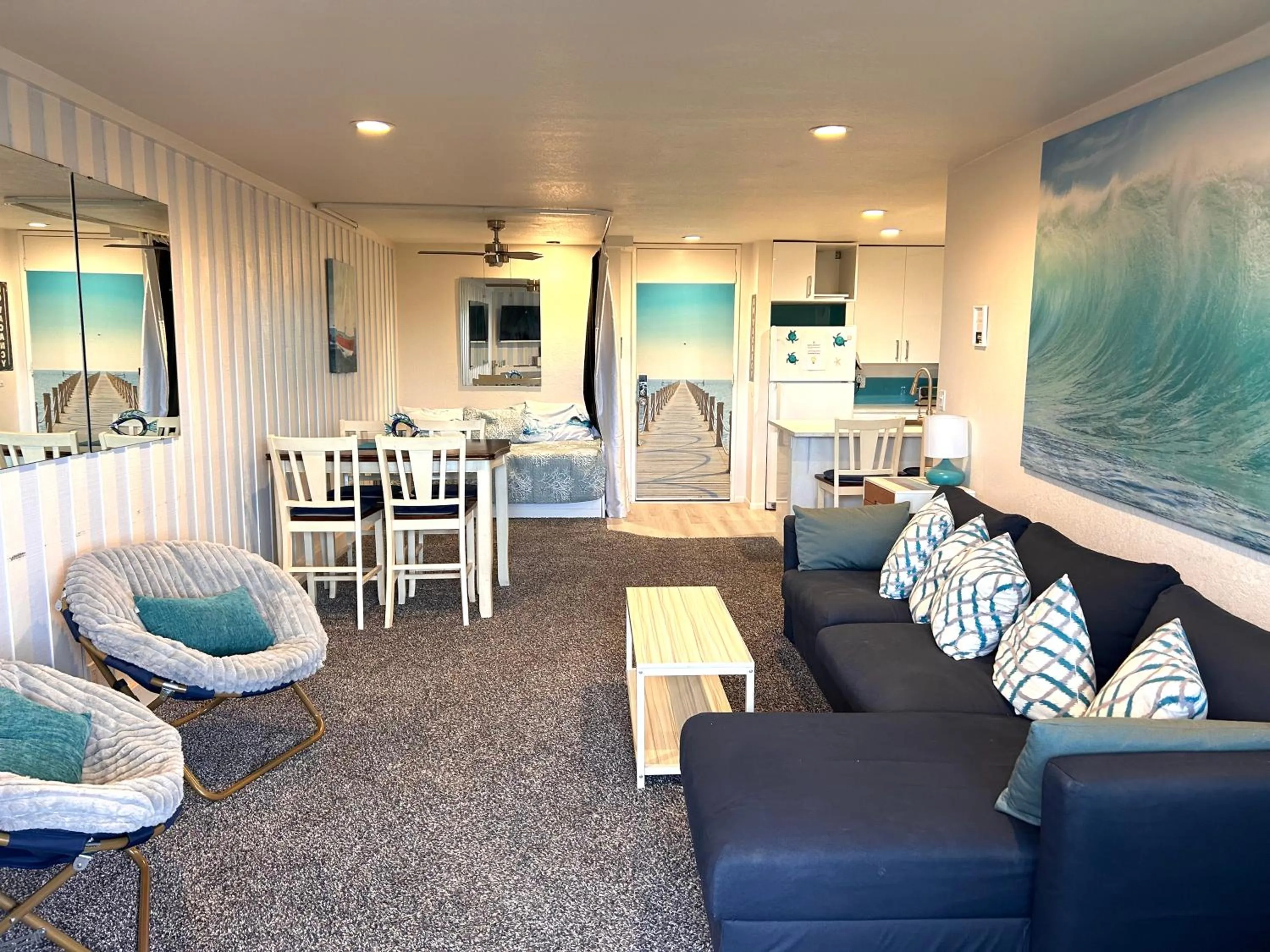 Living room in Beachside Retreat