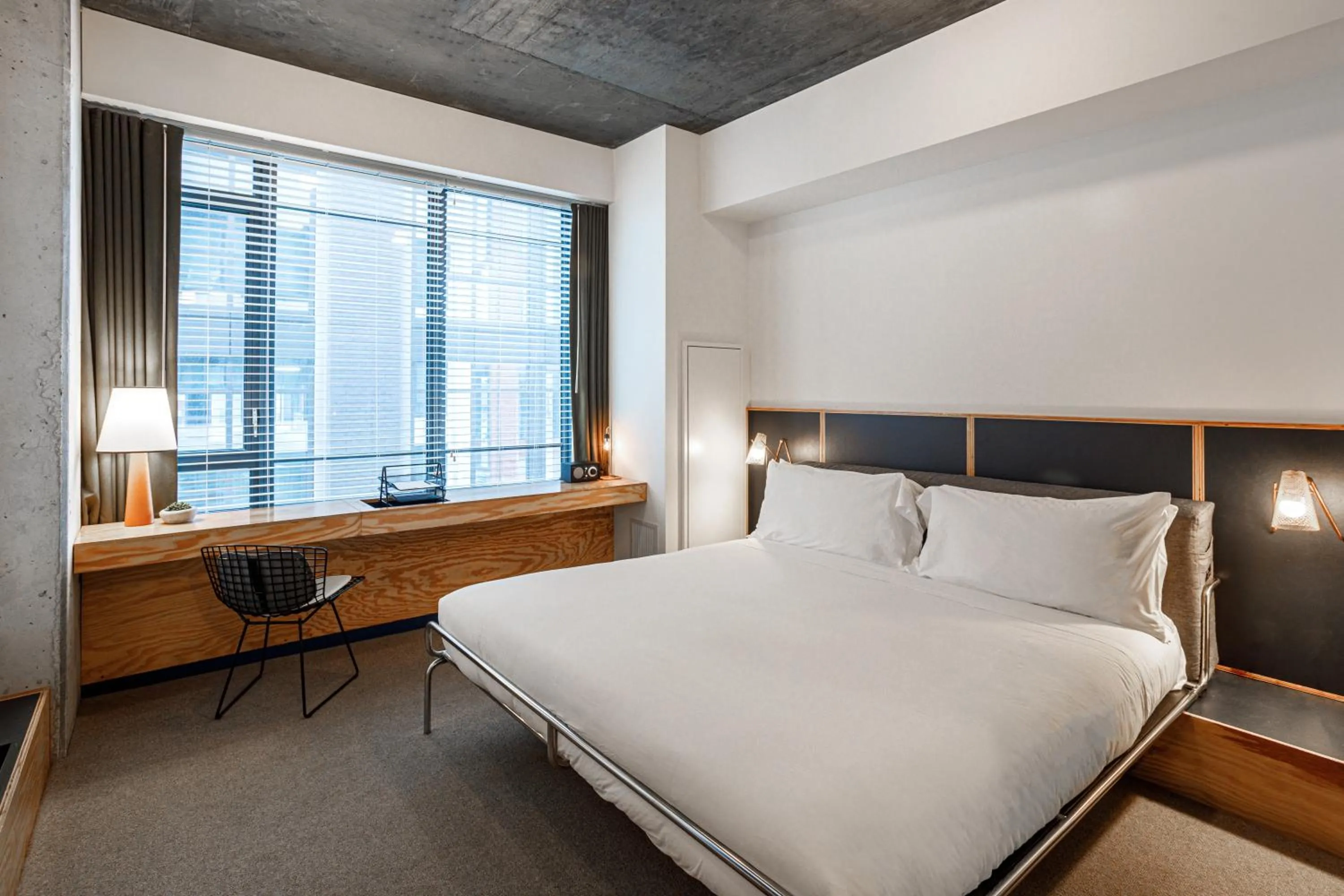 Bed in The Emily Hotel