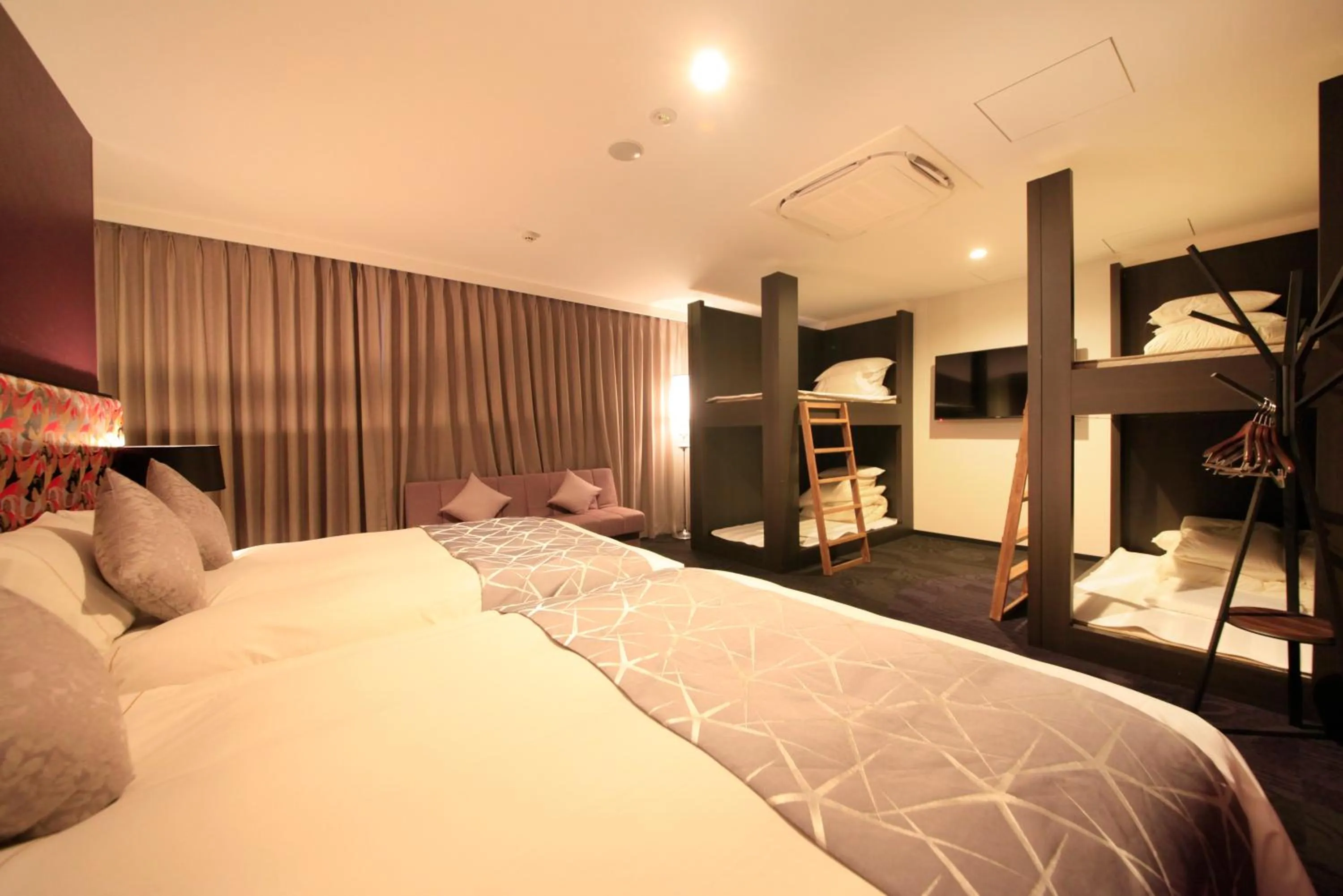 Photo of the whole room, Bed in Centurion Hotel&Spa Ueno Station
