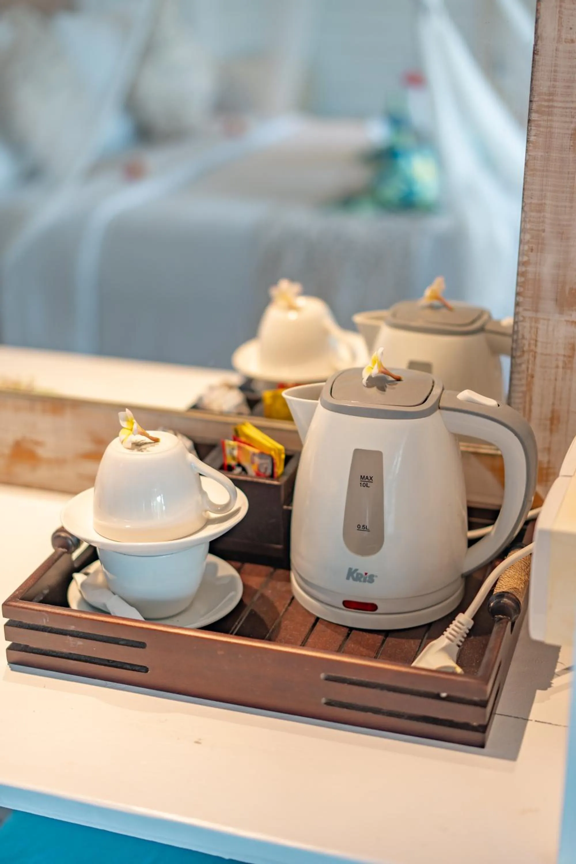 Coffee/tea facilities in The Cubang Hut's Lembongan