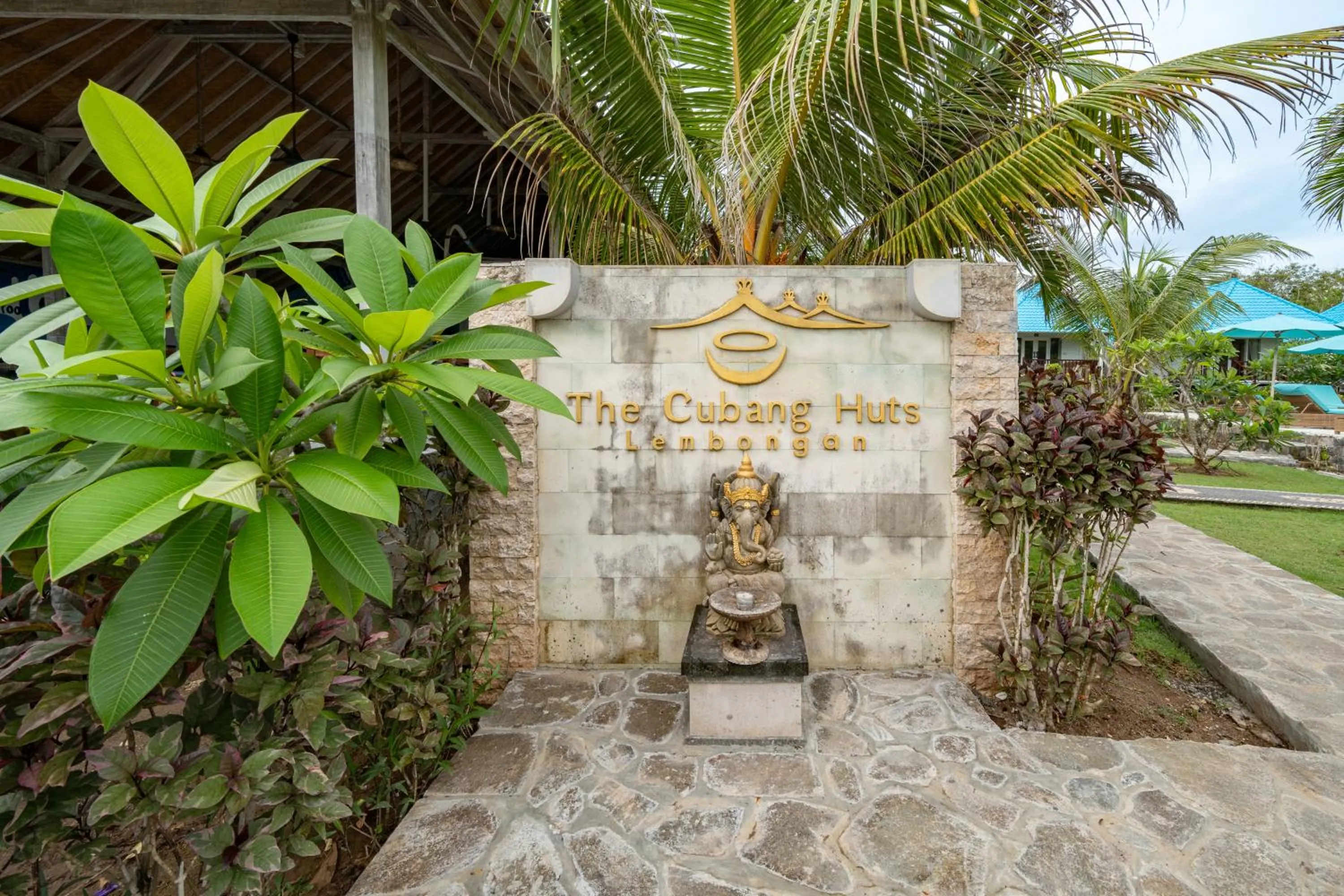 Property logo or sign in The Cubang Hut's Lembongan