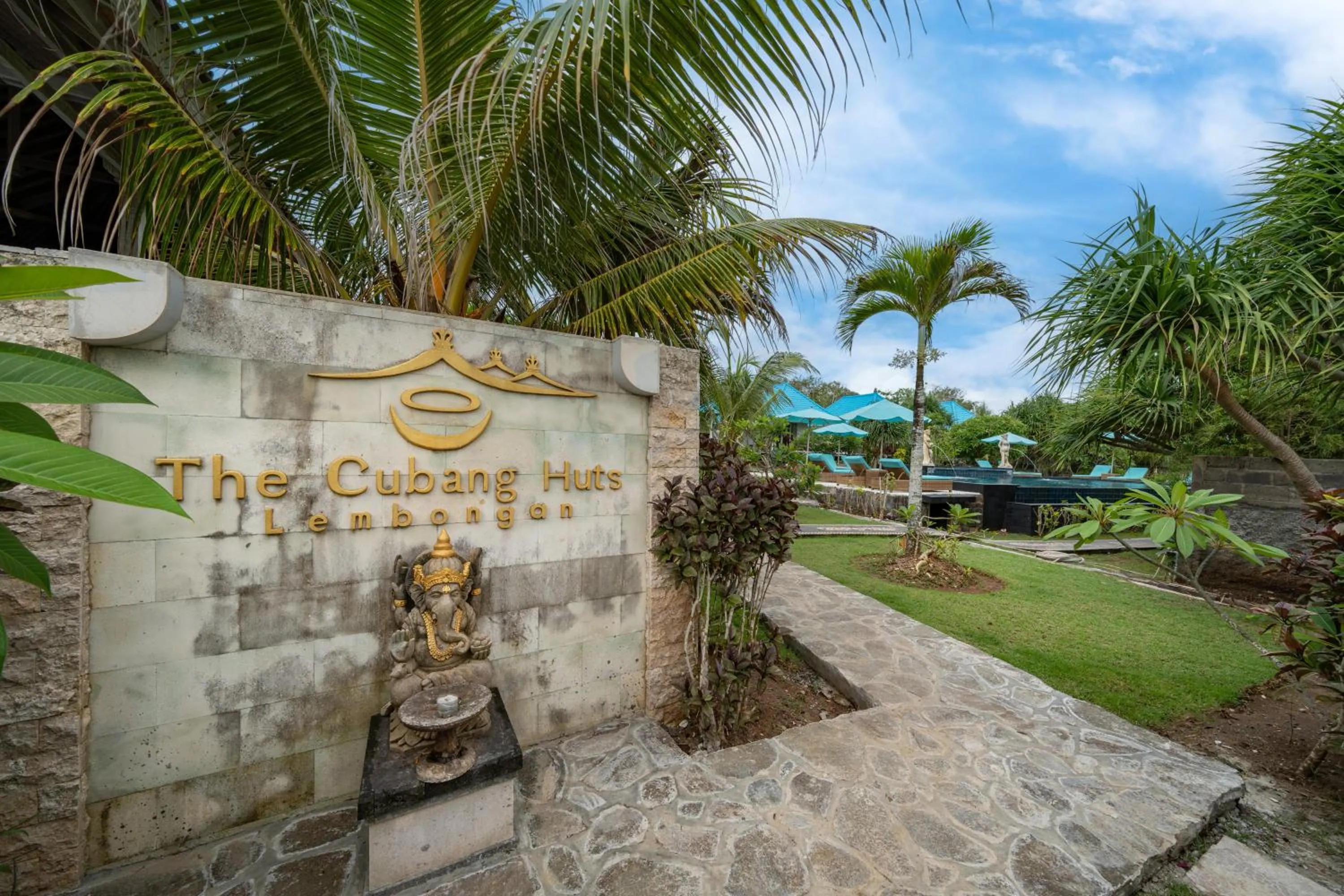Property logo or sign in The Cubang Hut's Lembongan