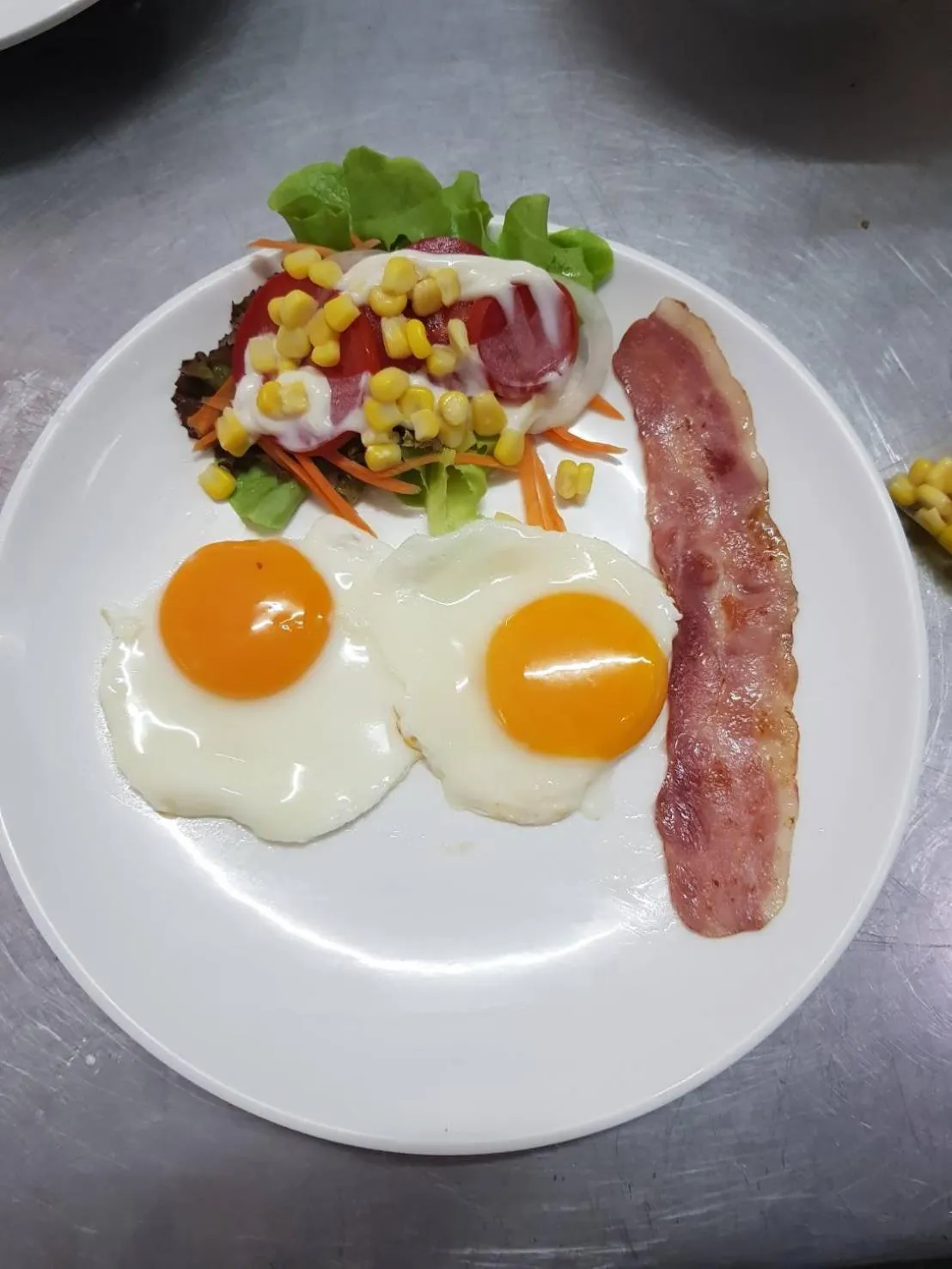 Breakfast in Lamphurai Riverside Resort and Spa