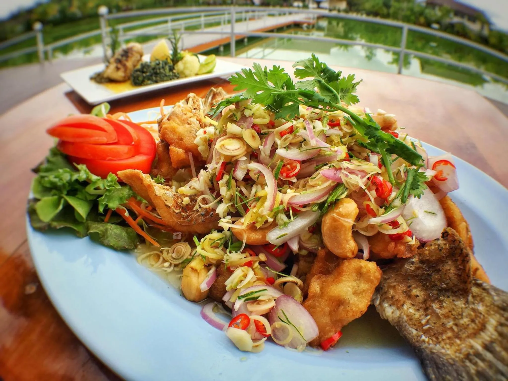 Food in Lamphurai Riverside Resort and Spa