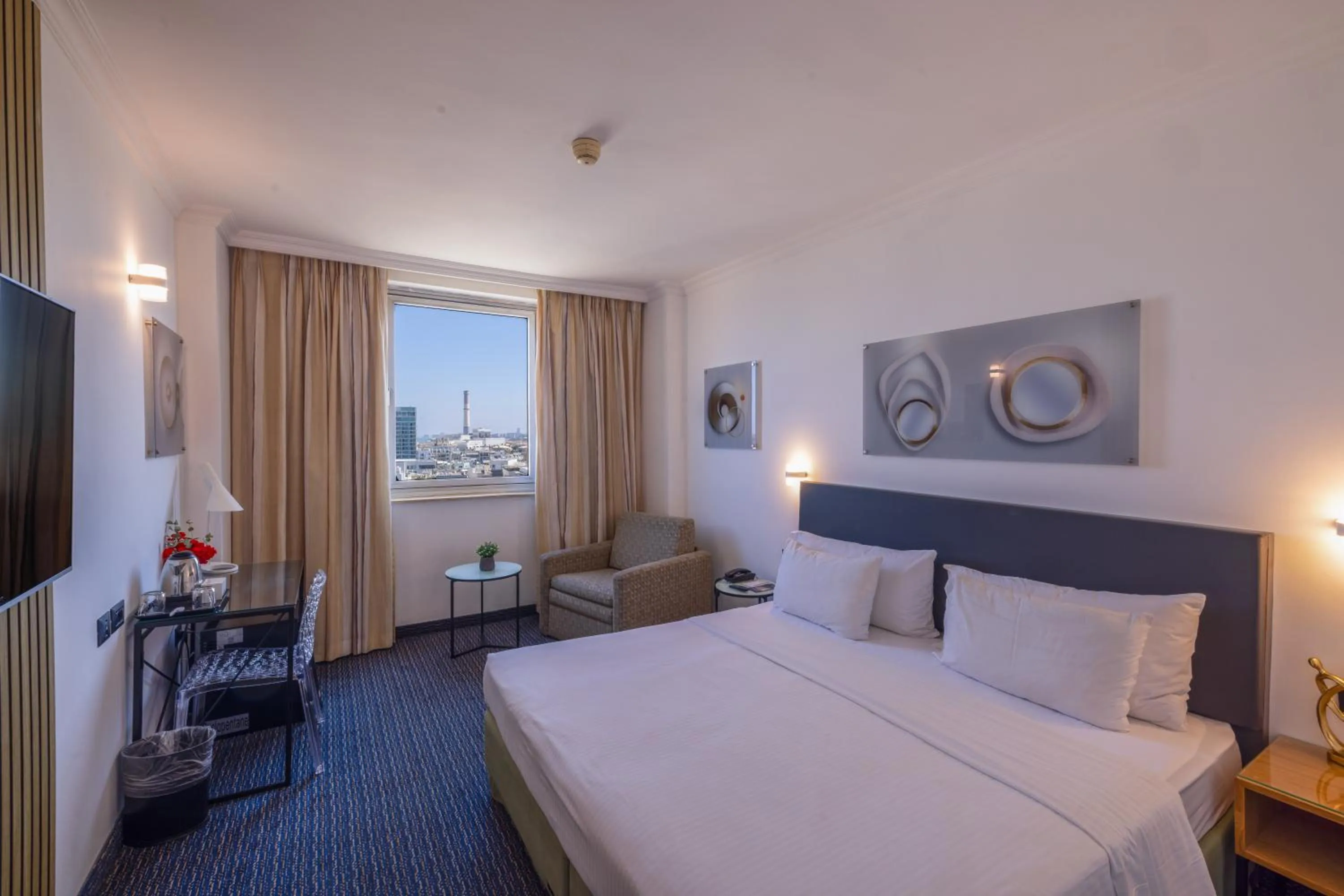 Bed in Grand Beach Hotel