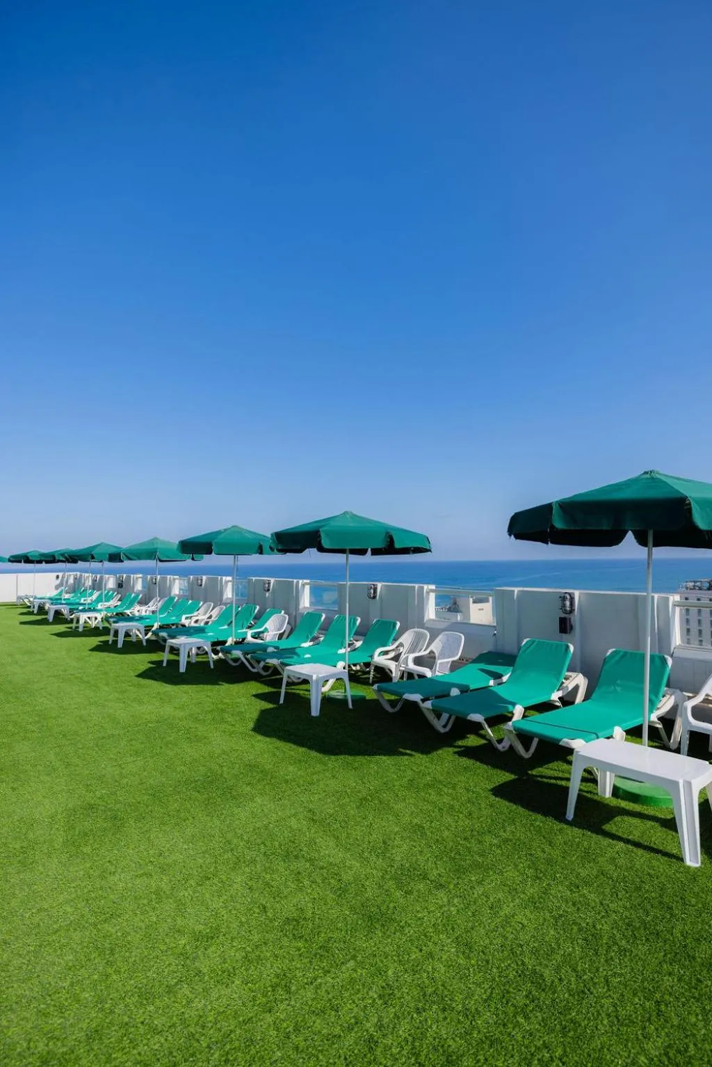 sunbed in Grand Beach Hotel