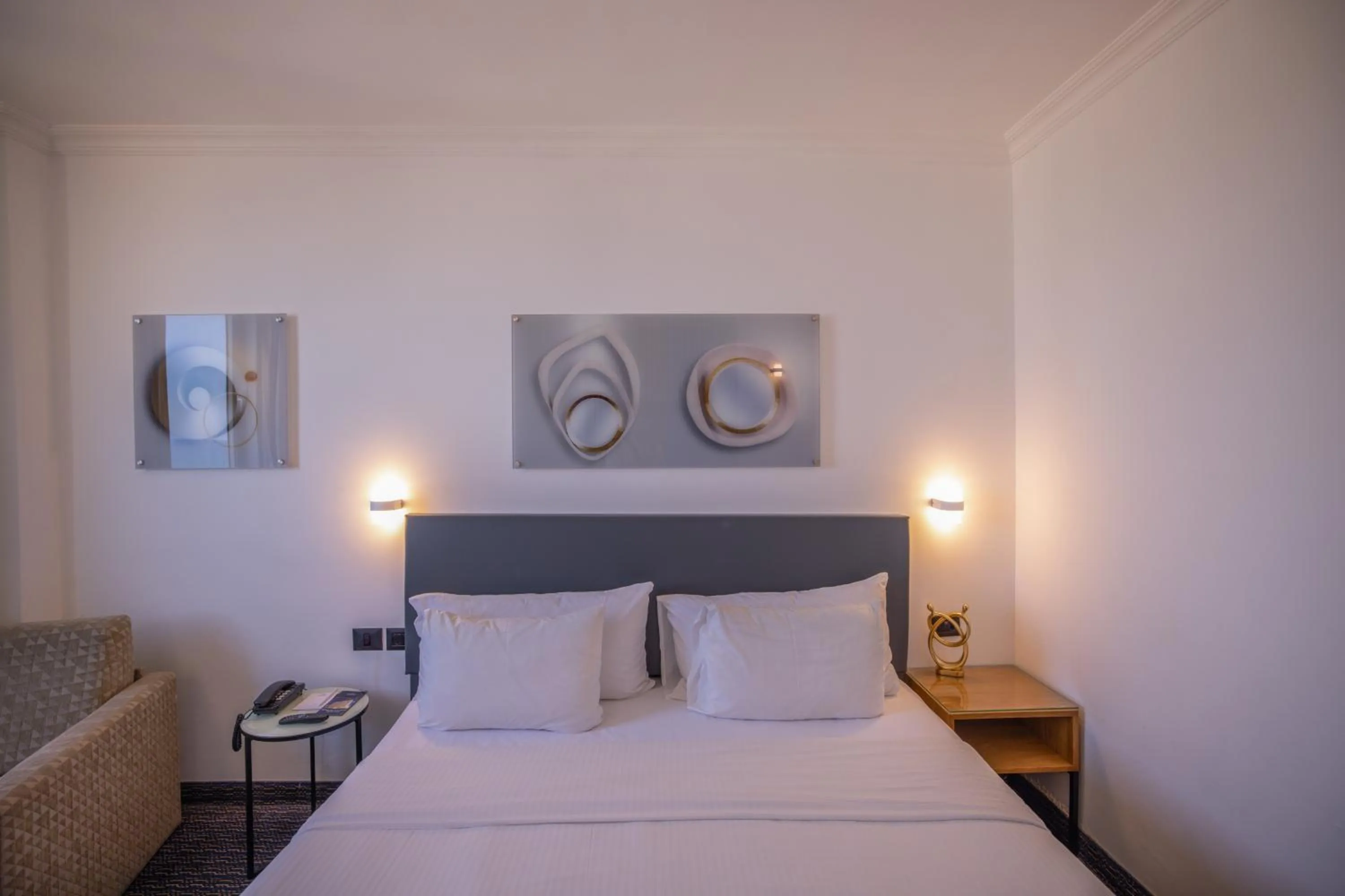 Bed in Grand Beach Hotel