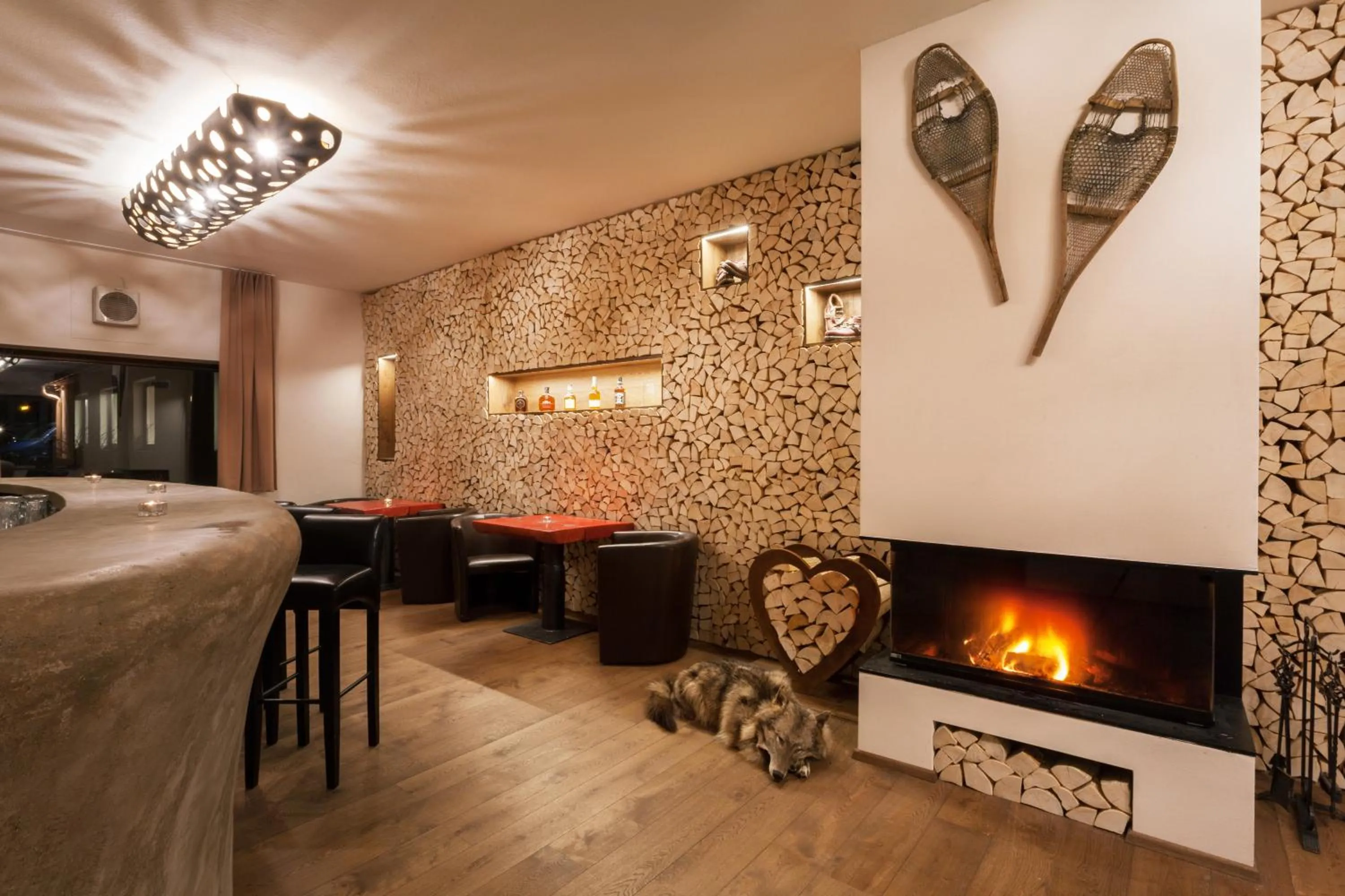 Lounge or bar in Residence AlpenHeart