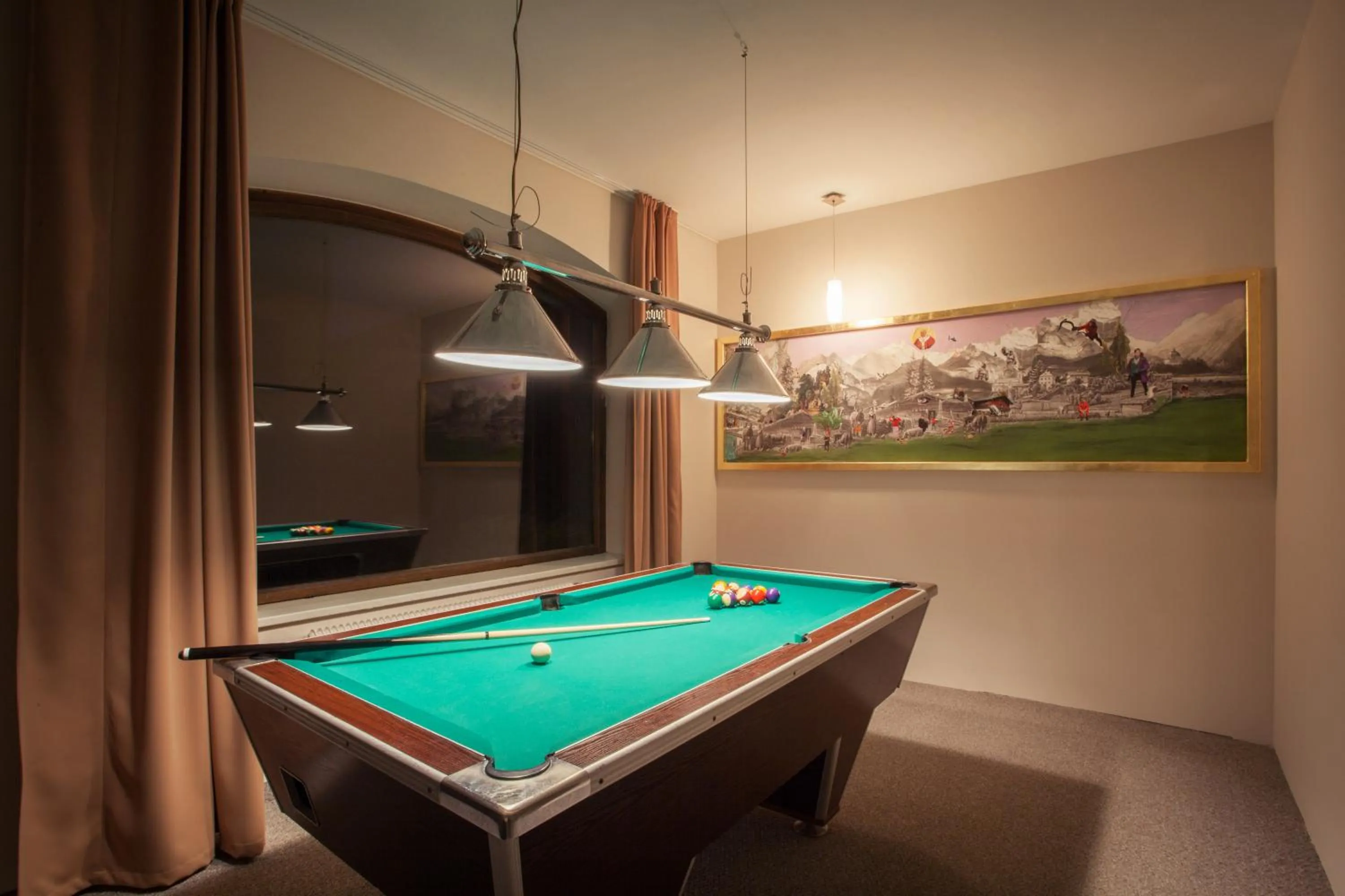 Communal lounge/ TV room in Residence AlpenHeart