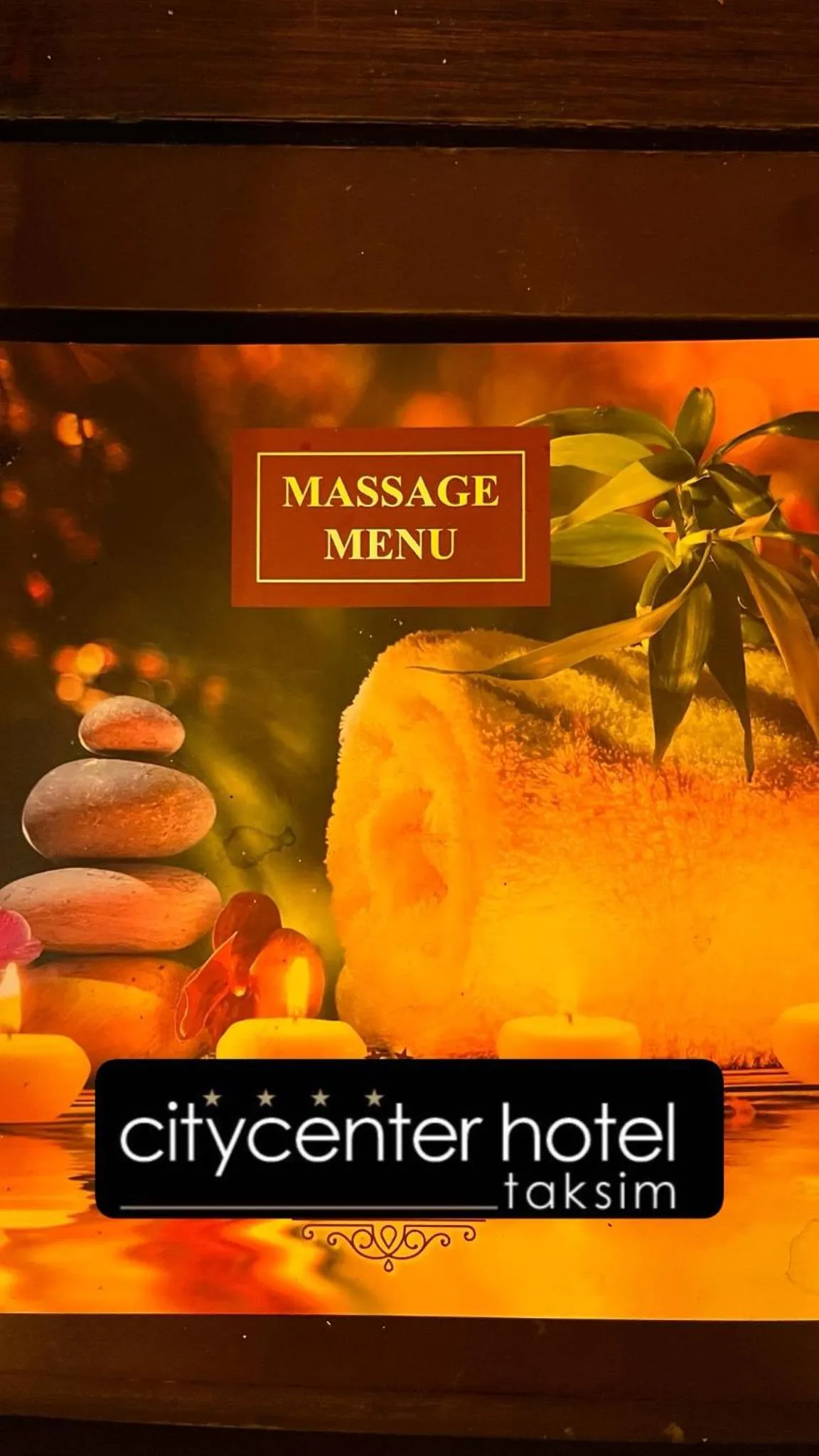 Massage in City Center Hotel Taksim İstanbul